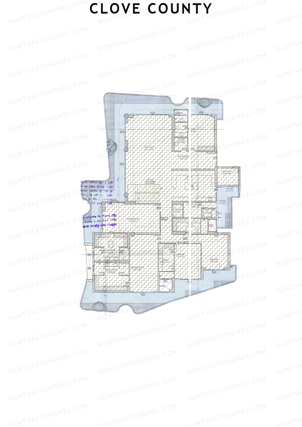 Clove County Tower A Unit 1 (Penthouse) Floor Plan