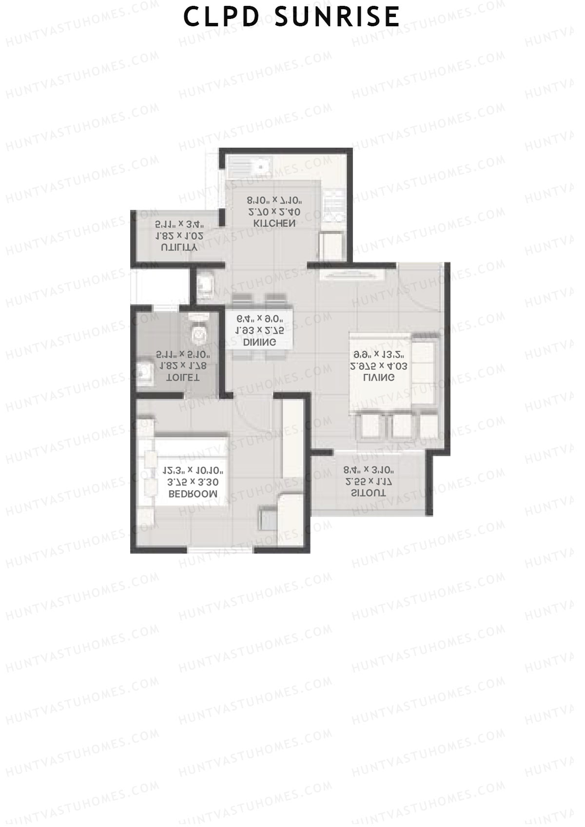 CLPD Sunrise Wing A Unit 4 Floor Plan