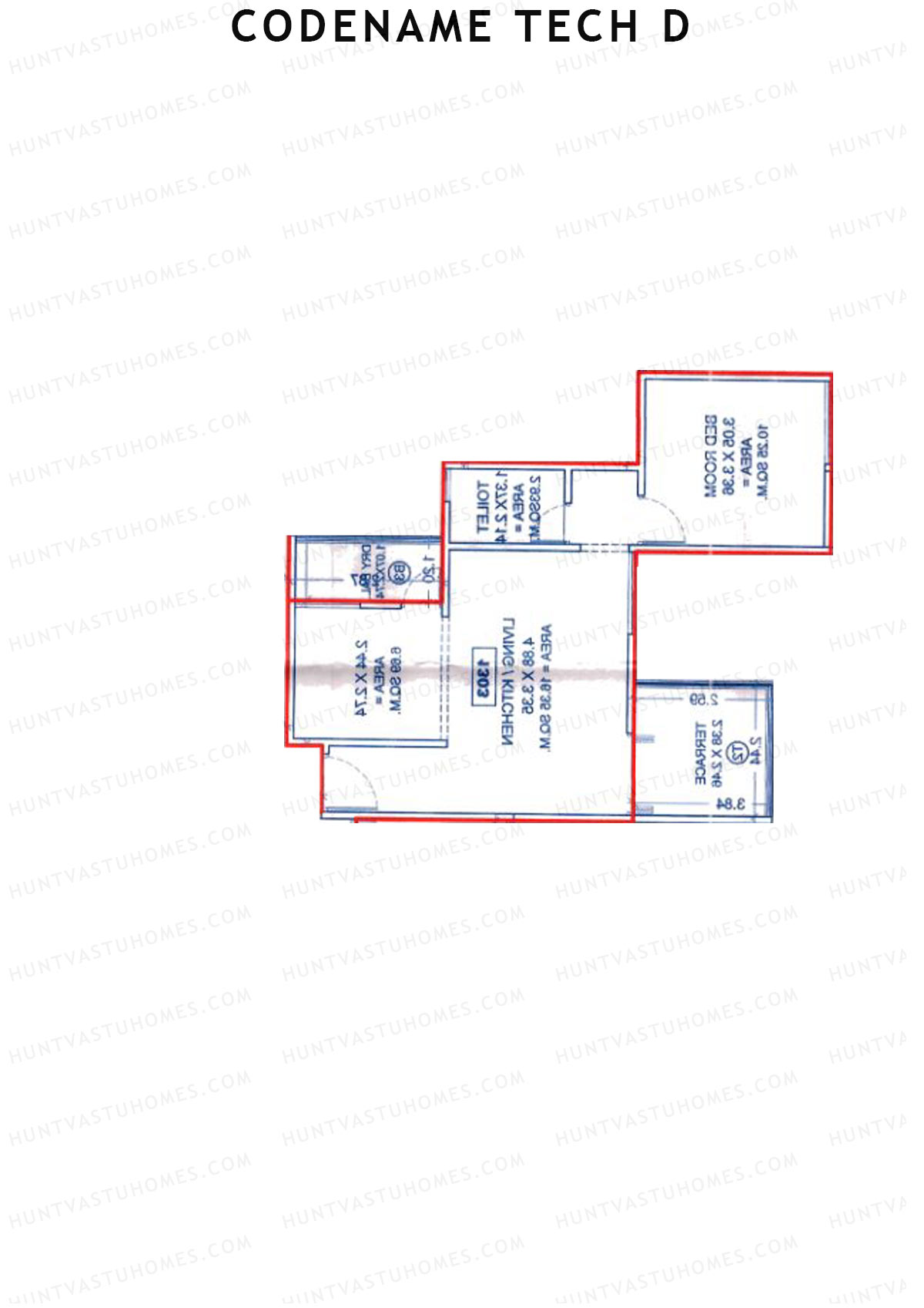 Codename Tech D Tower C Unit 4 Floor Plan