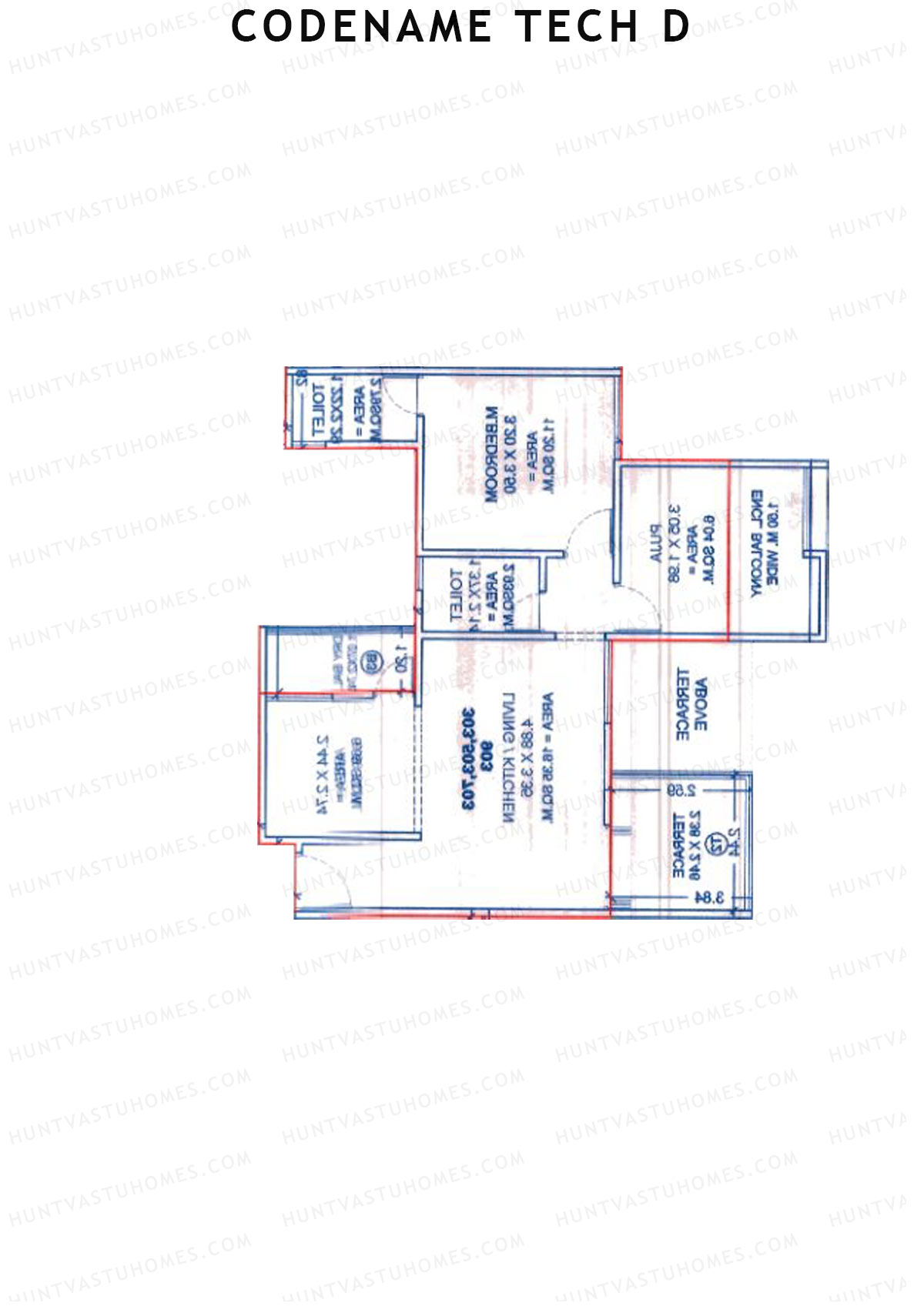 Codename Tech D Tower C Unit 4 Floor Plan