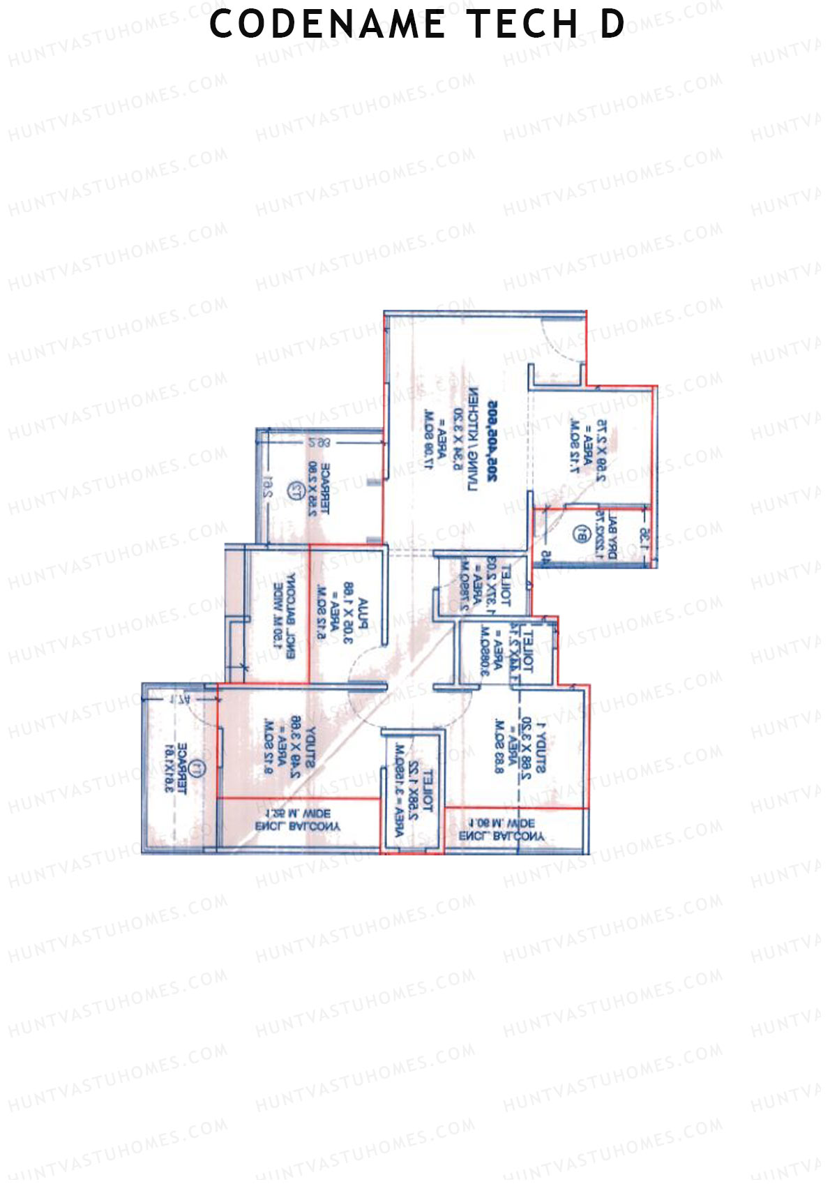 Codename Tech D Tower C Unit 6 Floor Plan