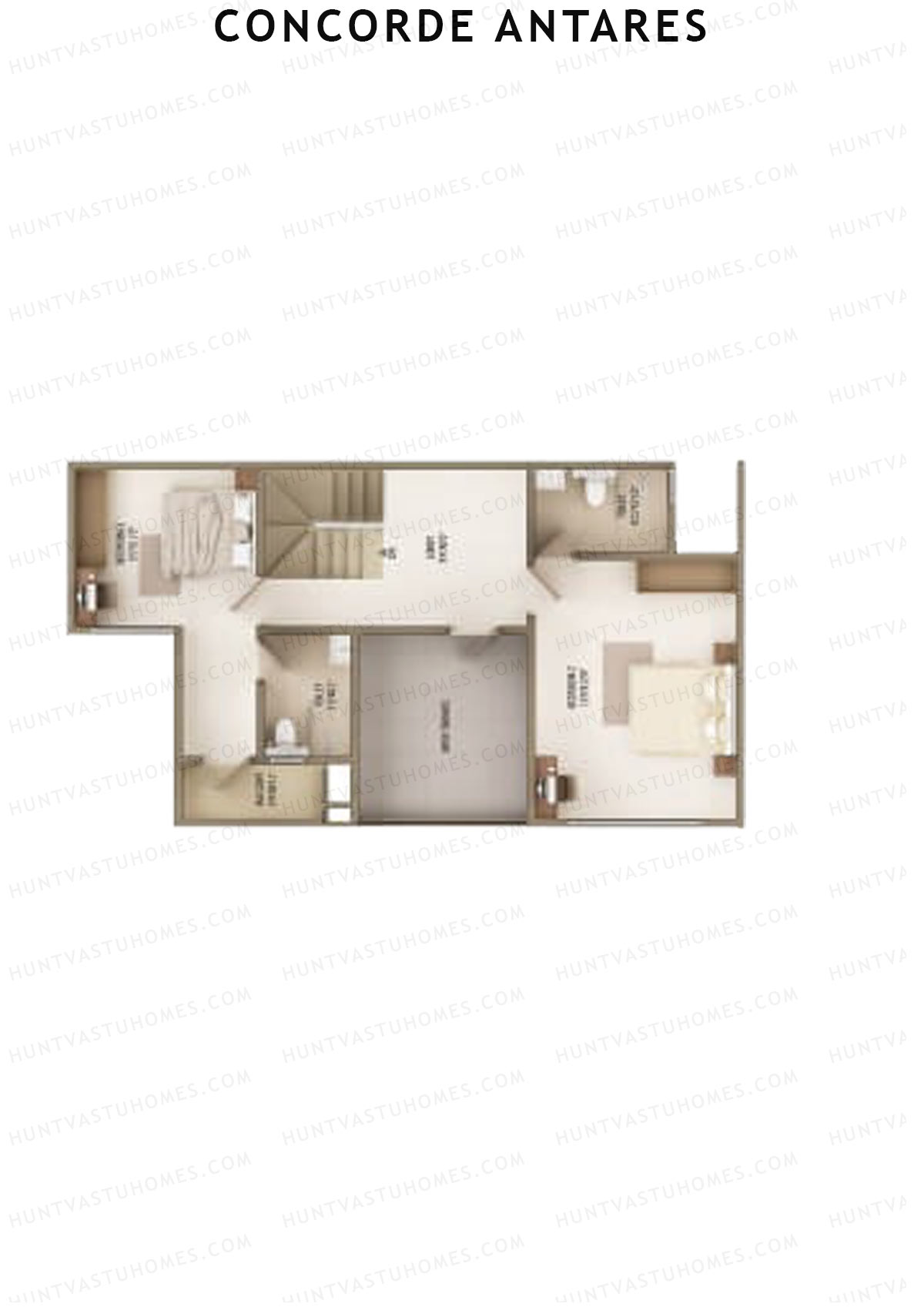 Concorde Antares Solstice Unit 9 (Duplex ) Floor Plan