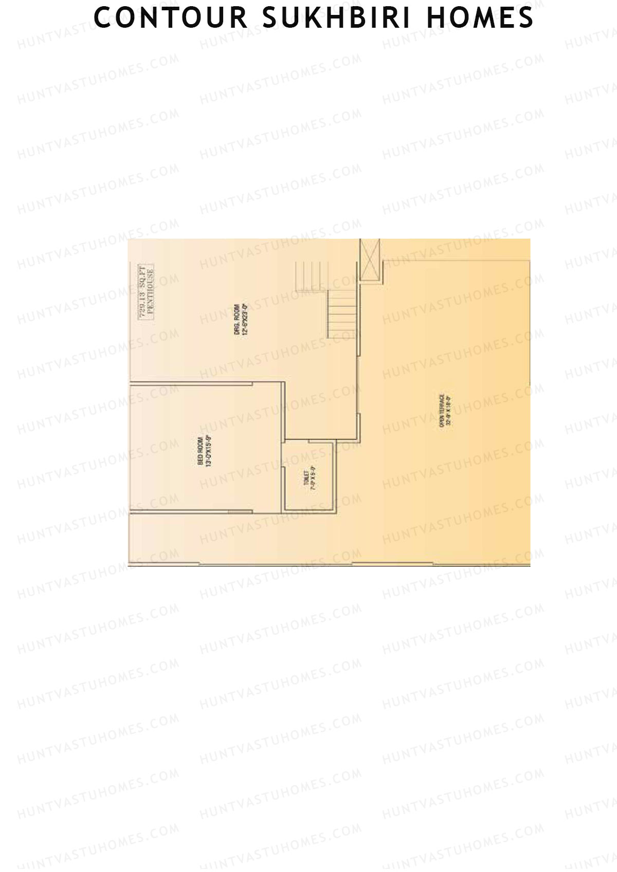 Contour Sukhbiri Homes, Block Fortuna G, Unit 2 (Duplex ), 4BHK, Super Area 3115   sq ft 