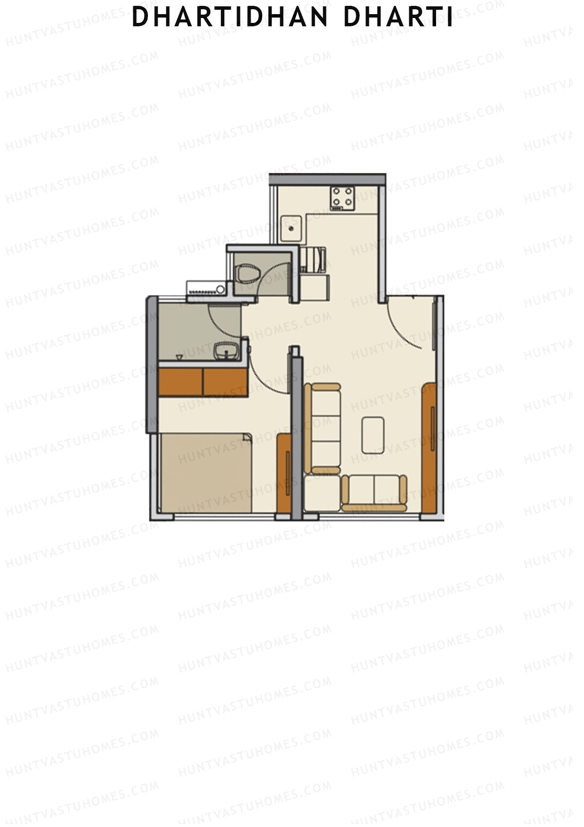 Dhartidhan Dharti Tower 3 Unit 6 Floor Plan