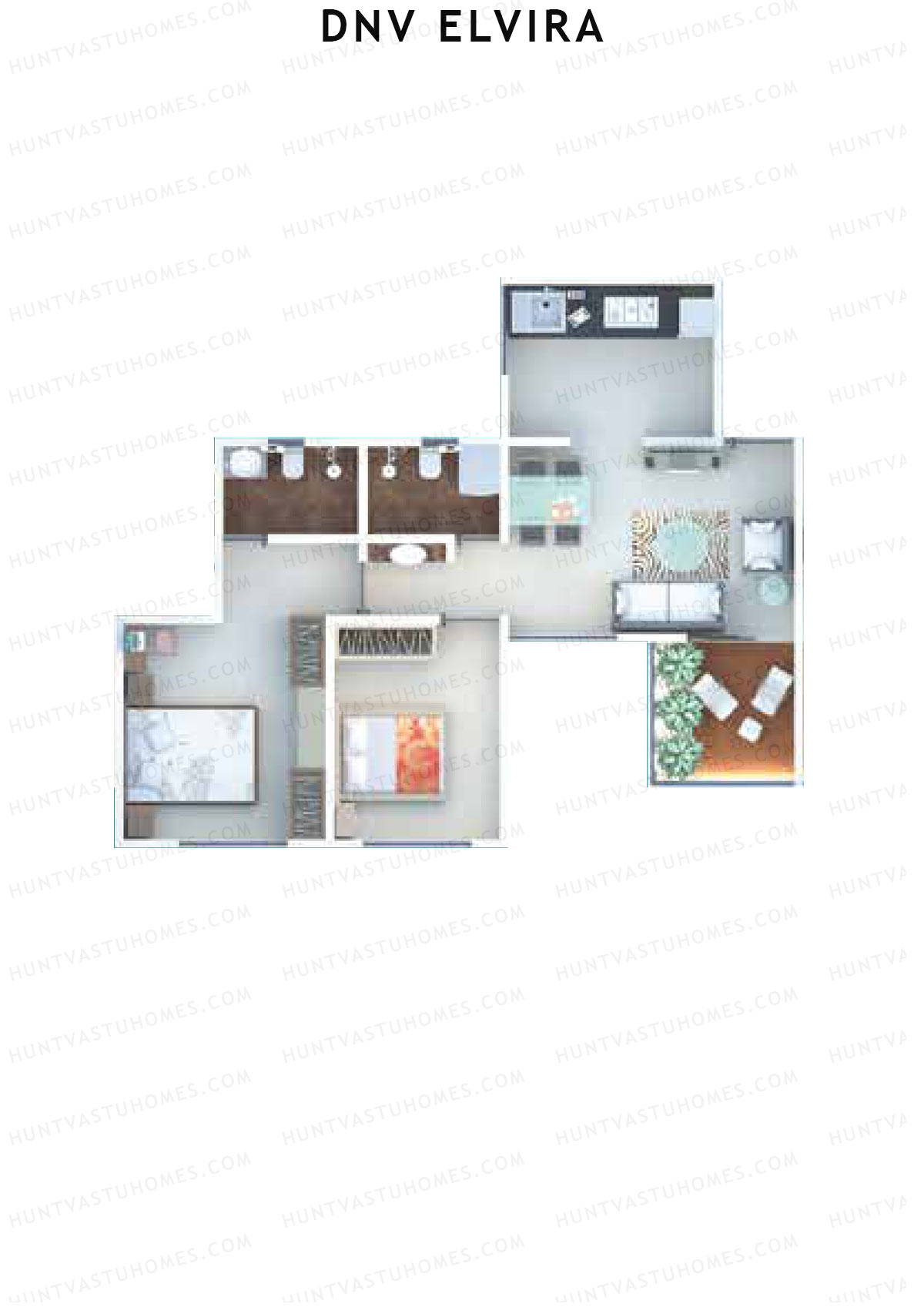 DNV Elvira Wing A Unit 7 Floor Plan
