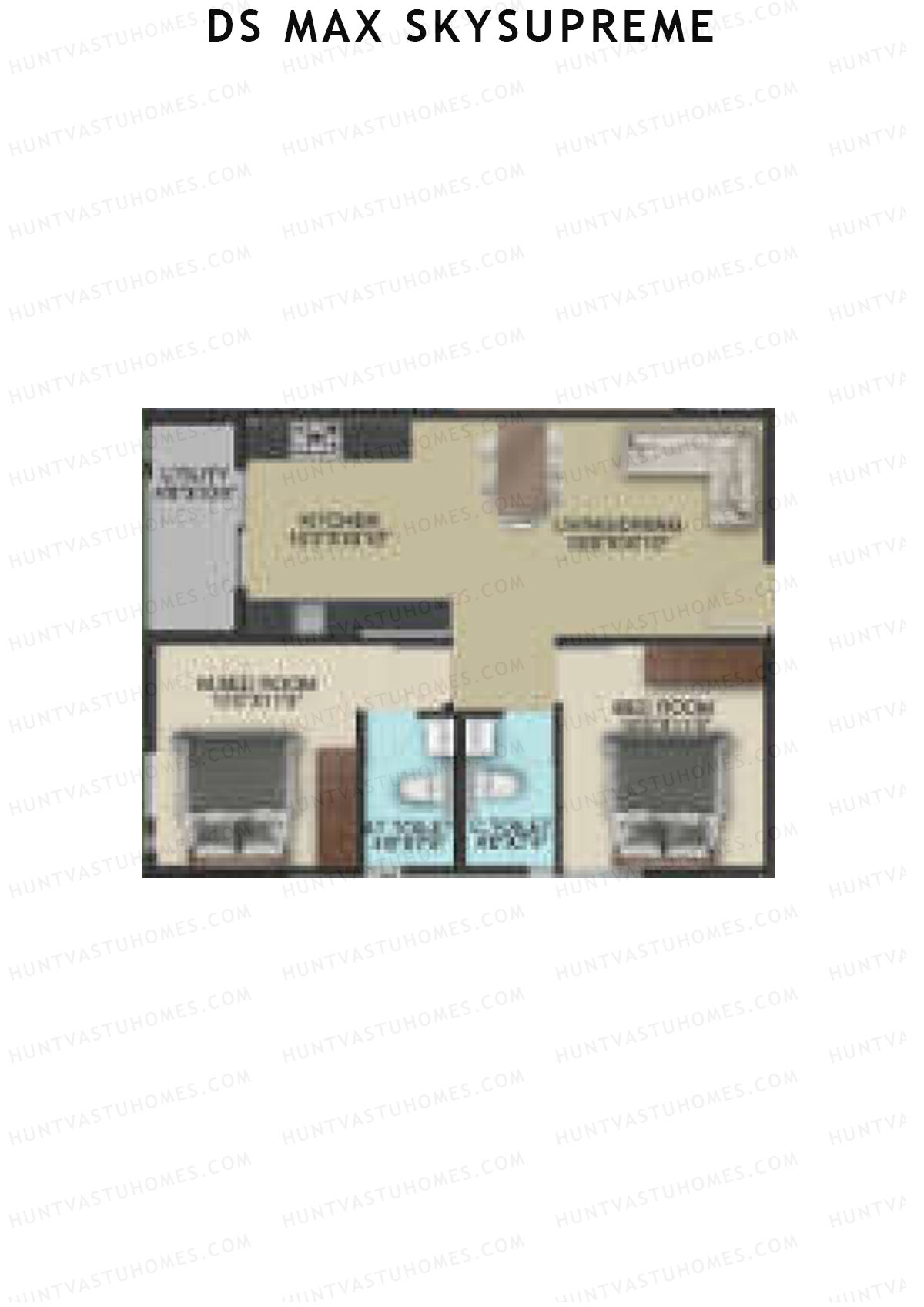 DS Max Skysupreme Tower 2 Unit 14 Floor Plan