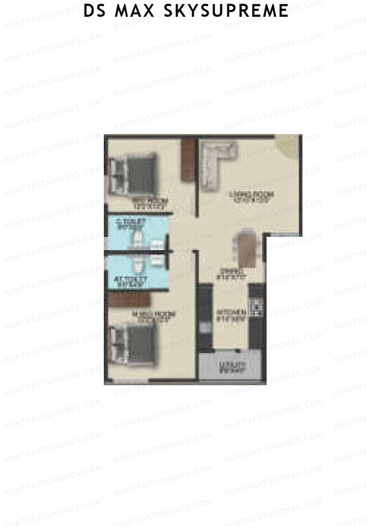DS Max Skysupreme Tower 3 Unit 22 Floor Plan