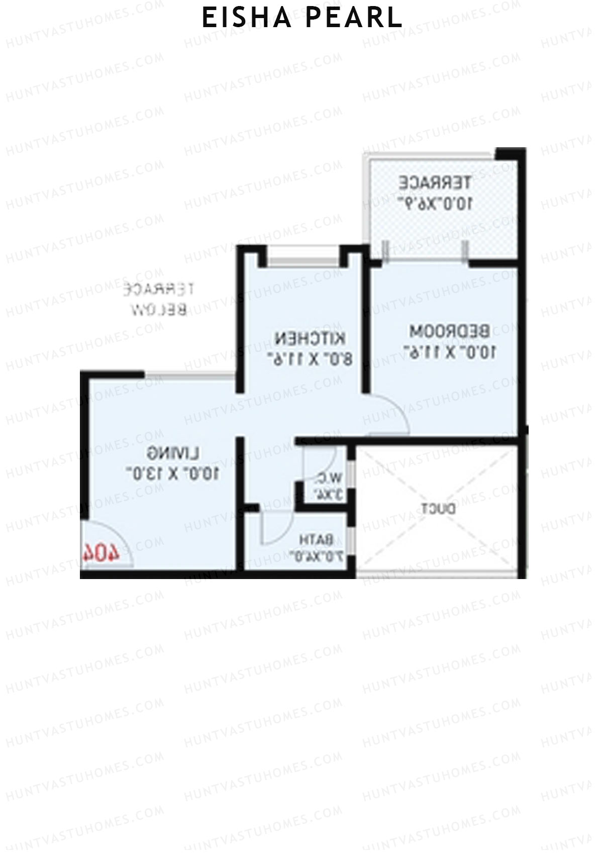Eisha Pearl Wing C Unit 5 Floor Plan