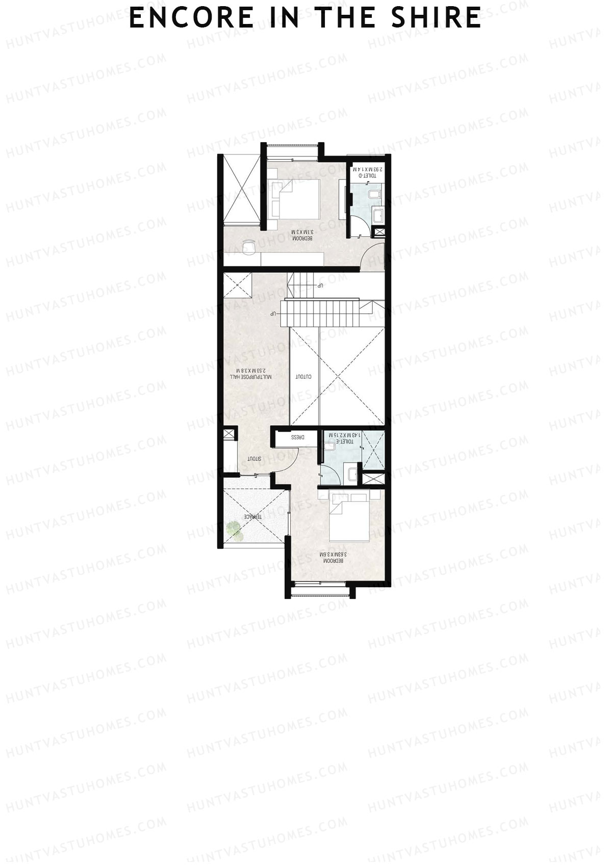 Encore In The Shire Villas 17-27 Villa 20 Floor Plan