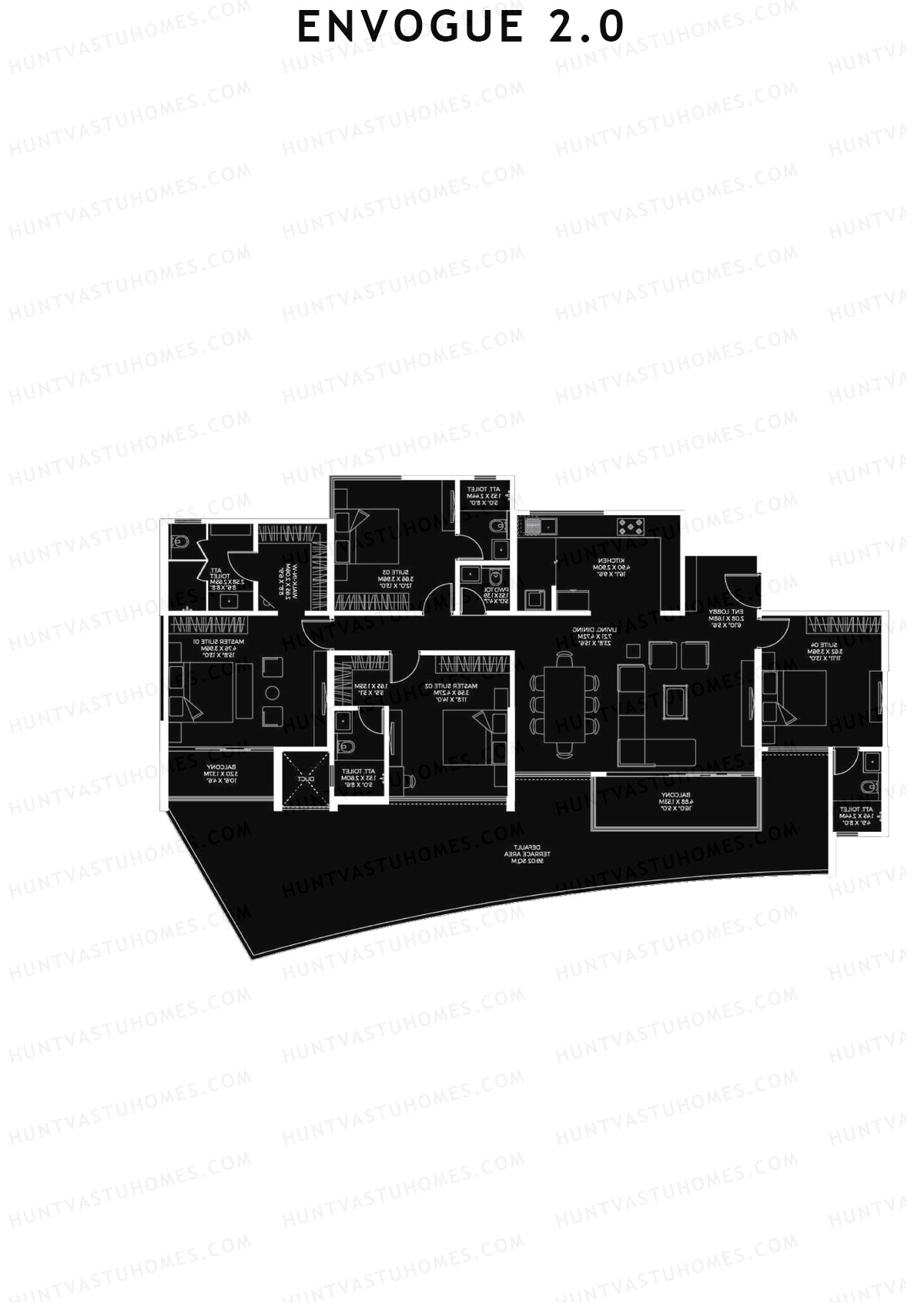 Envogue 2.0 Wing K3 Unit 4 Floor Plan