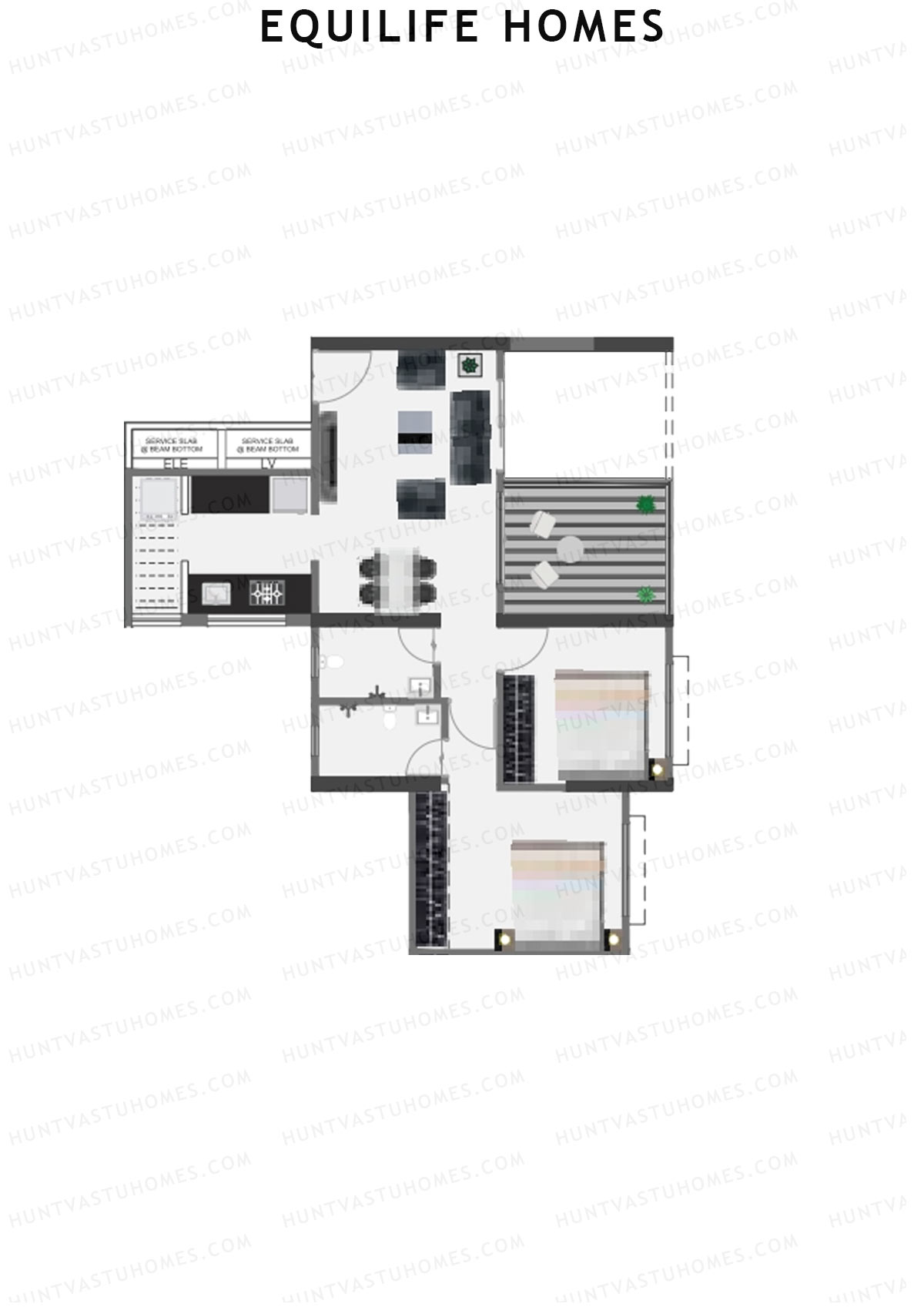 Equilife Homes Tower A Unit 7 Floor Plan