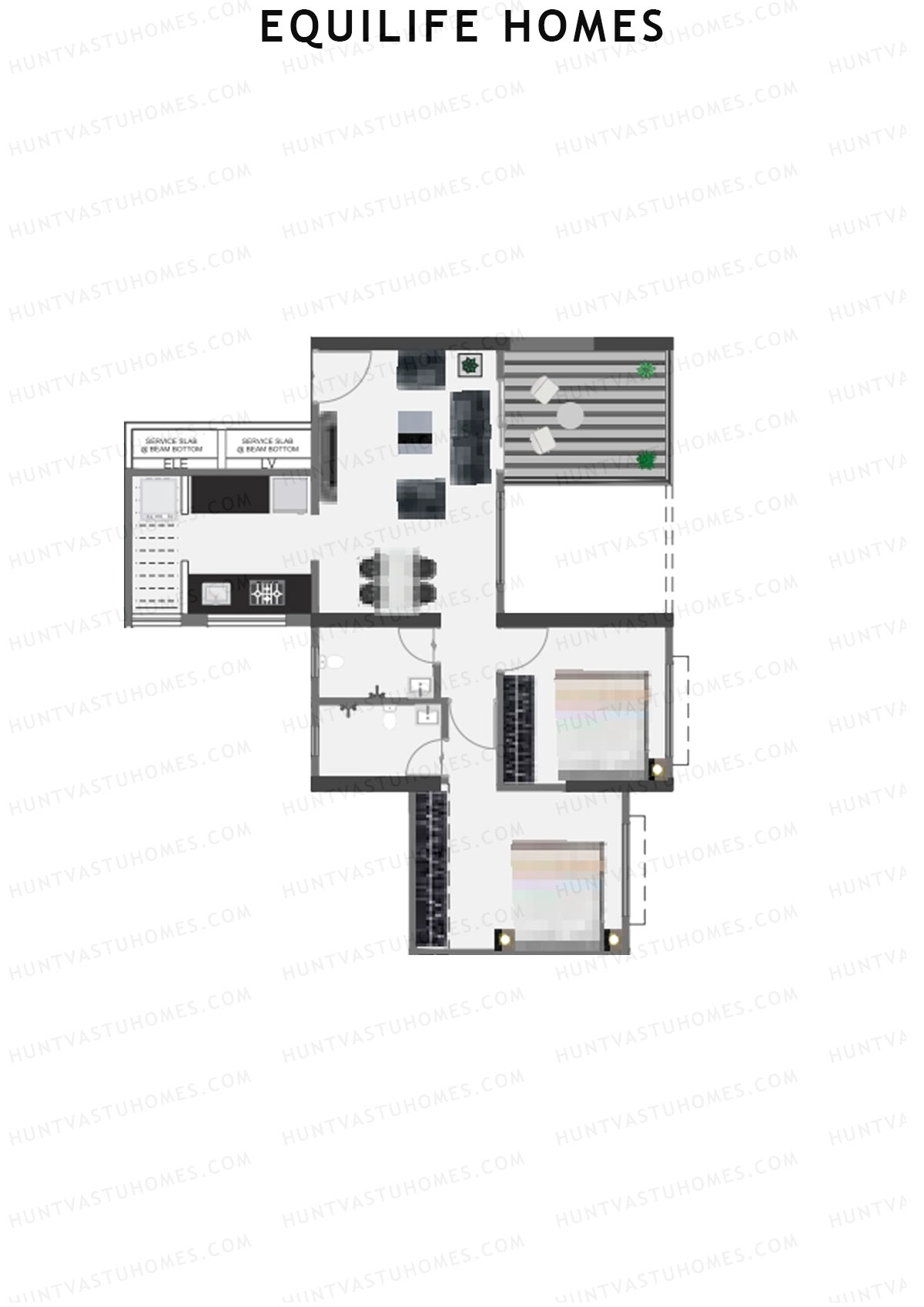 Equilife Homes Tower A Unit 7 Floor Plan