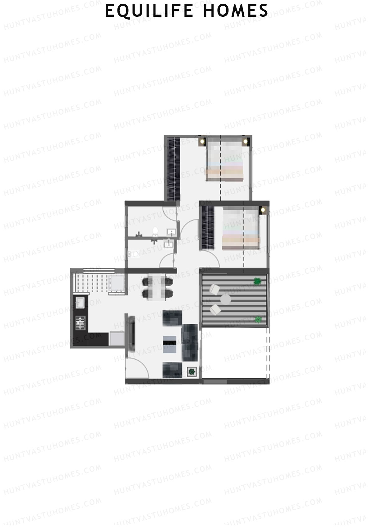 Equilife Homes Tower A Unit 8 Floor Plan