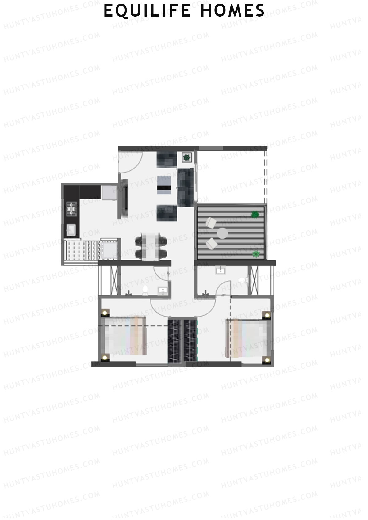 Equilife Homes Tower A Unit 9 Floor Plan