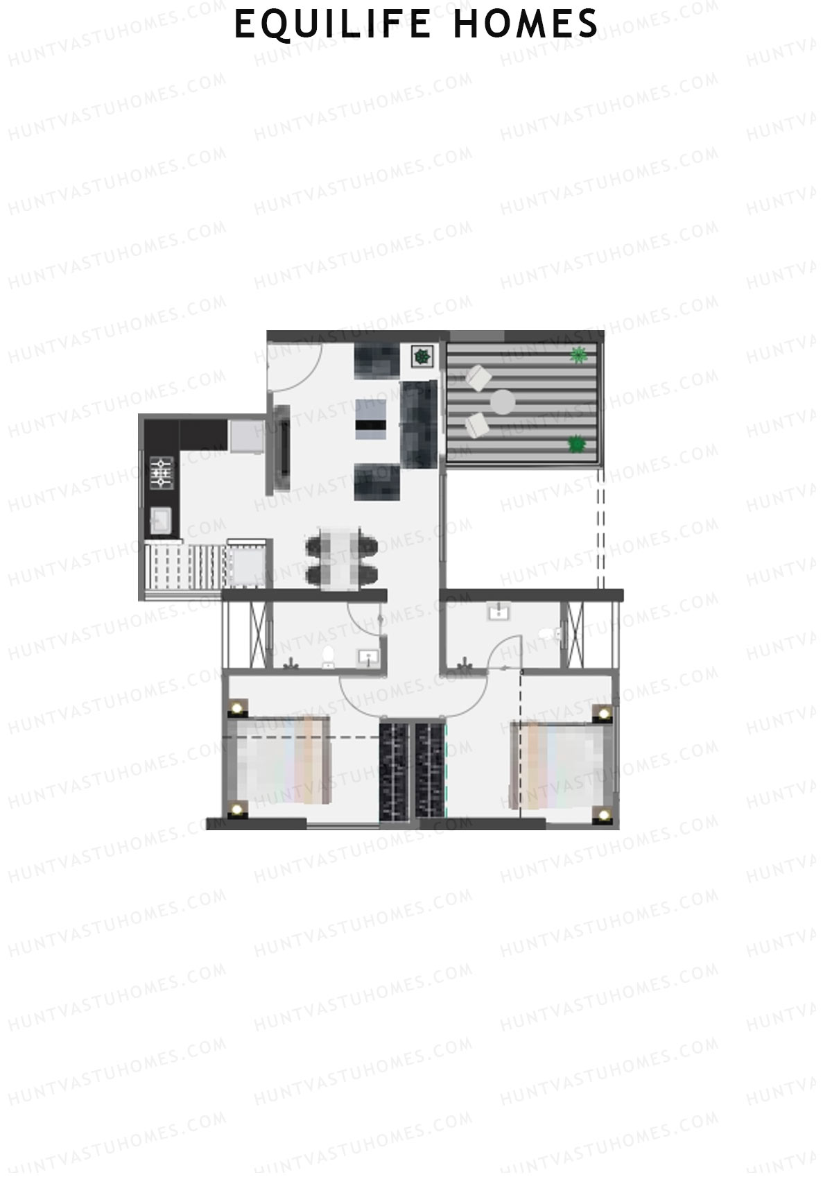 Equilife Homes Tower A Unit 9 Floor Plan