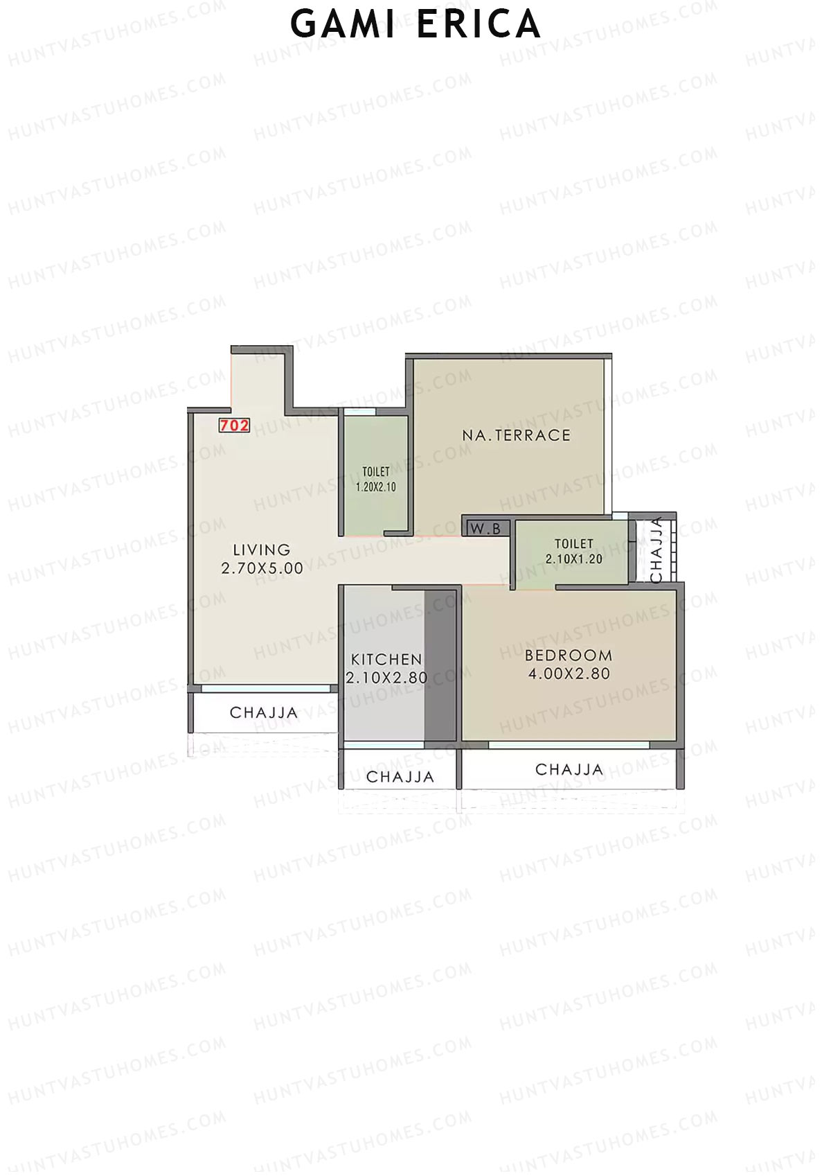 Gami Erica Tower 1 Unit 2 Floor Plan