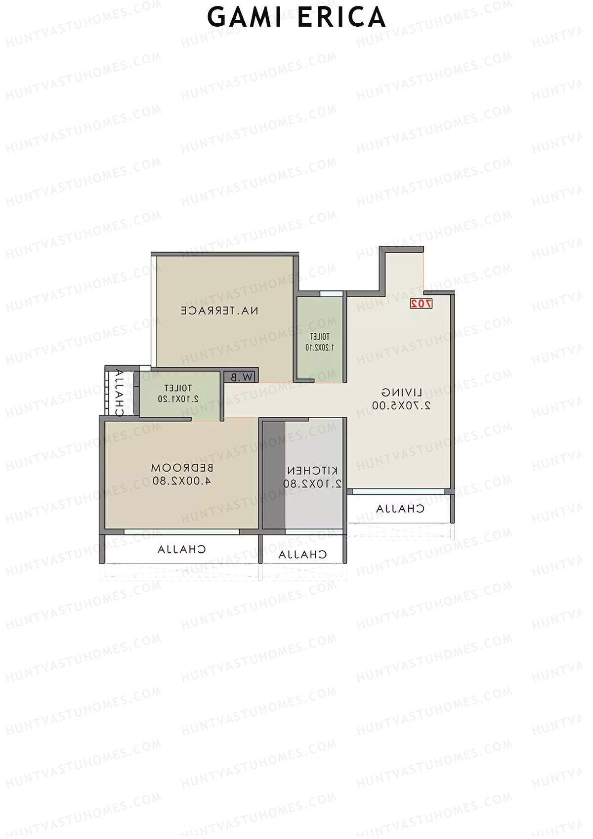 Gami Erica Tower 1 Unit 3 Floor Plan
