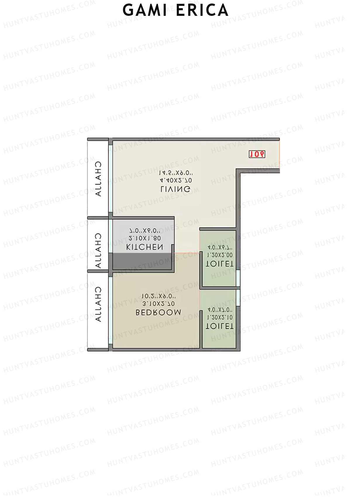 Gami Erica Tower 1 Unit 5 Floor Plan
