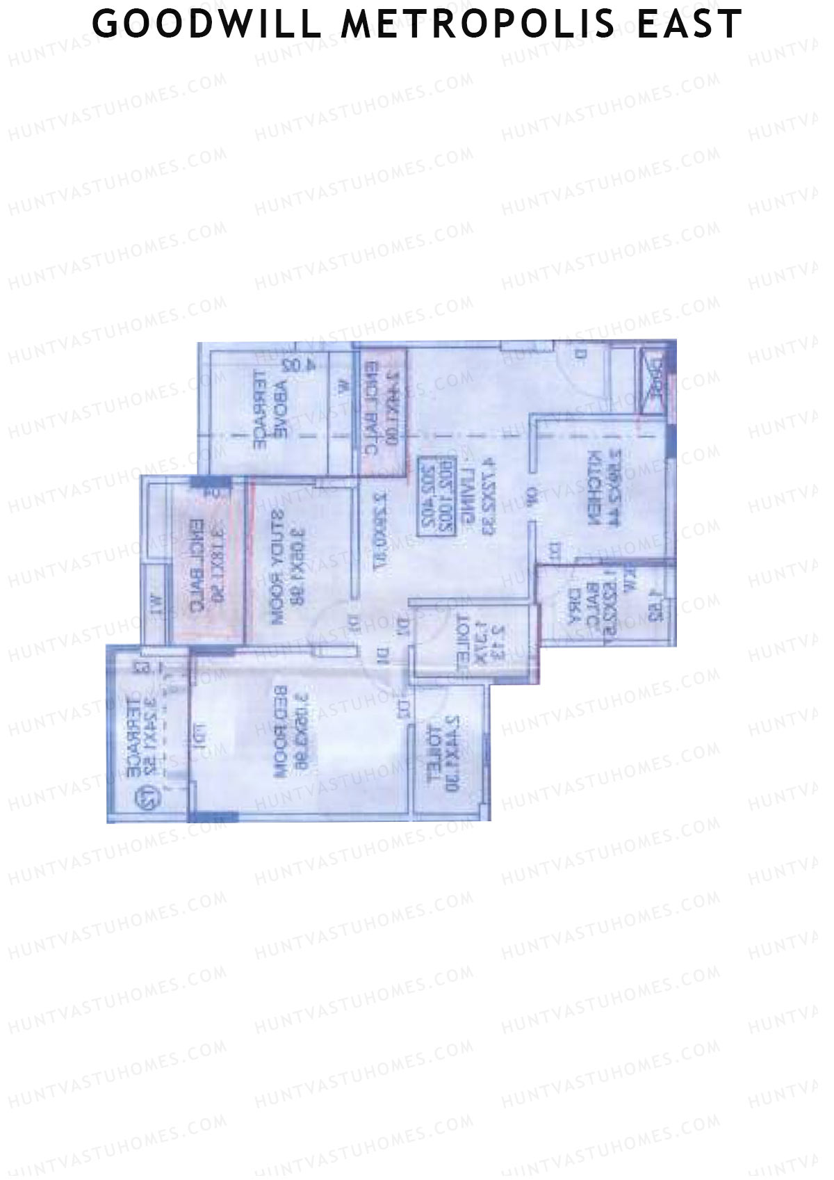 Goodwill Metropolis East Wing C Unit 3 Floor Plan