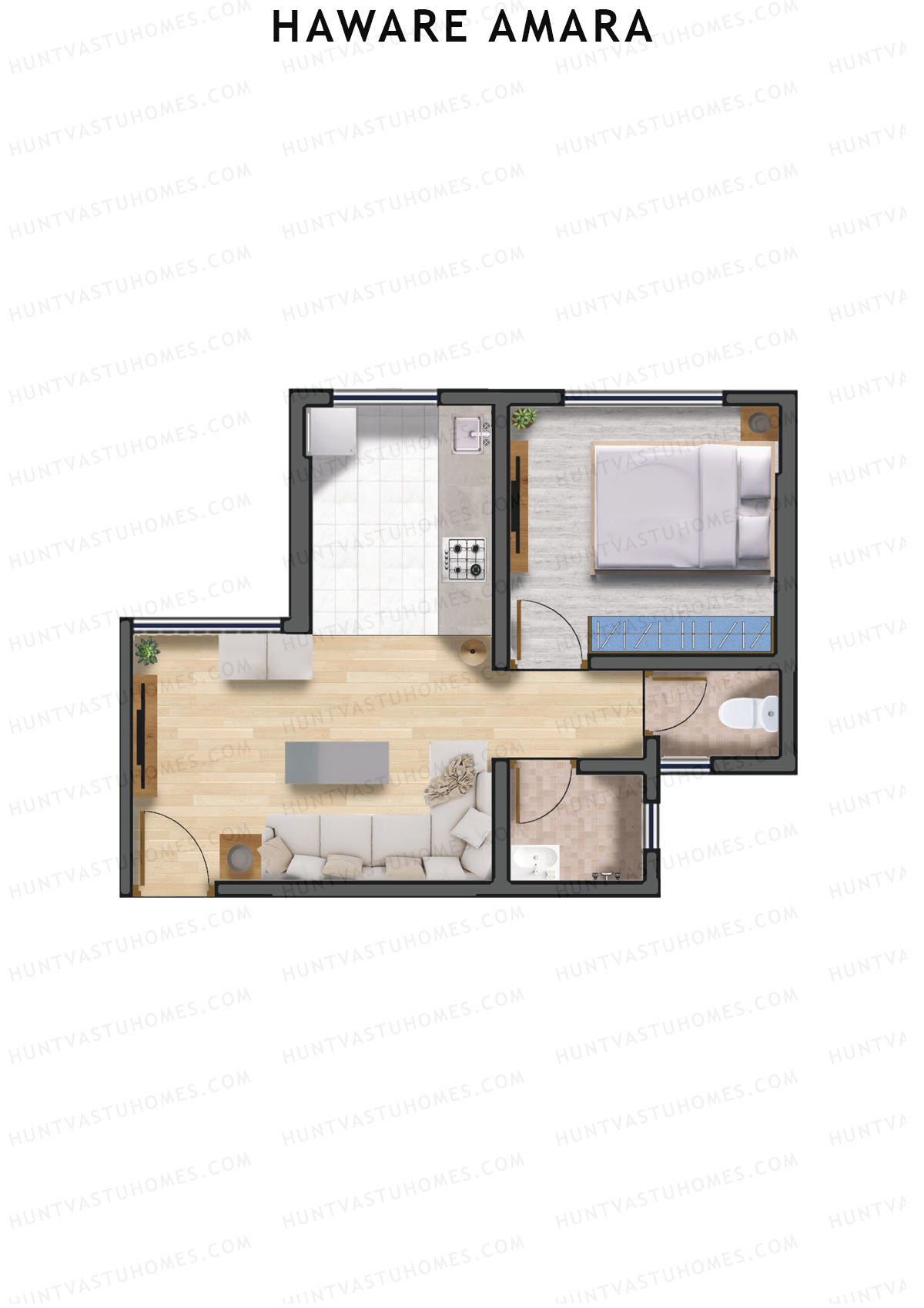 Haware Amara Wing A Unit 3 Floor Plan