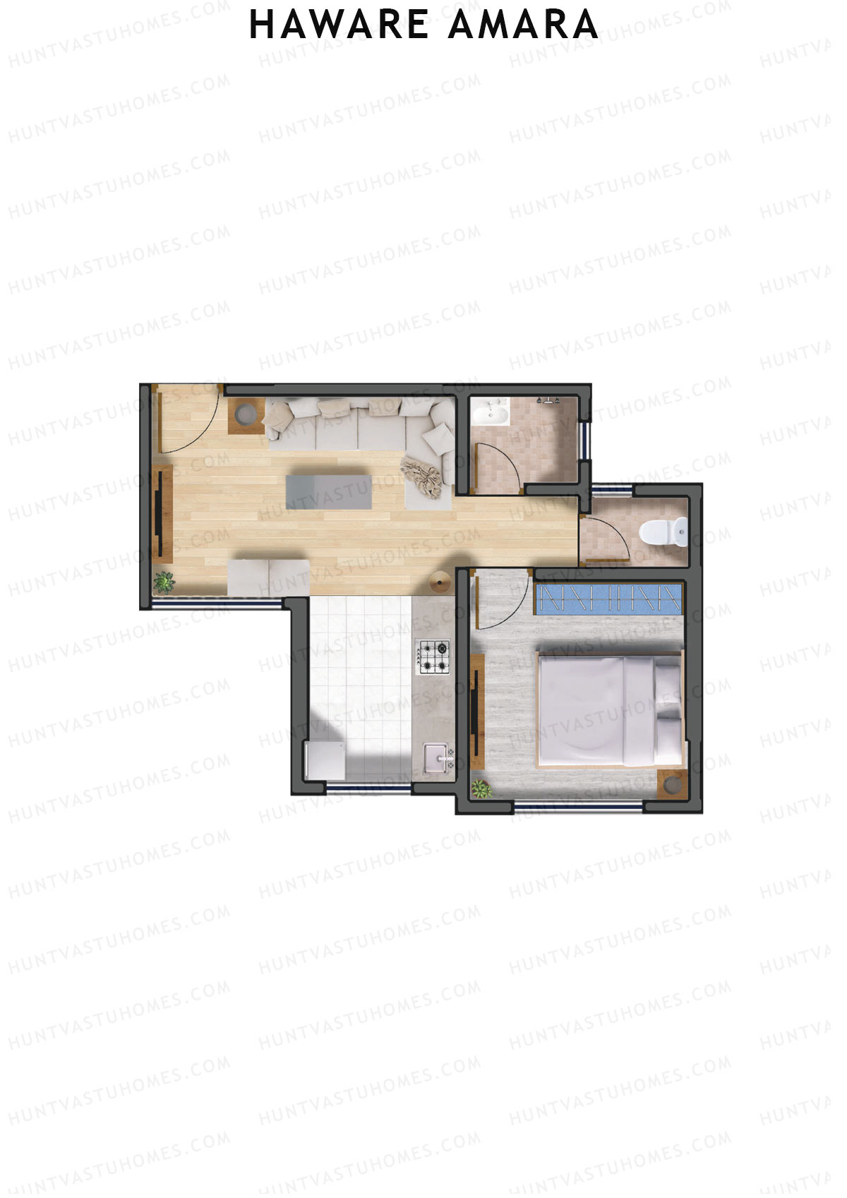 Haware Amara Wing A Unit 4 Floor Plan