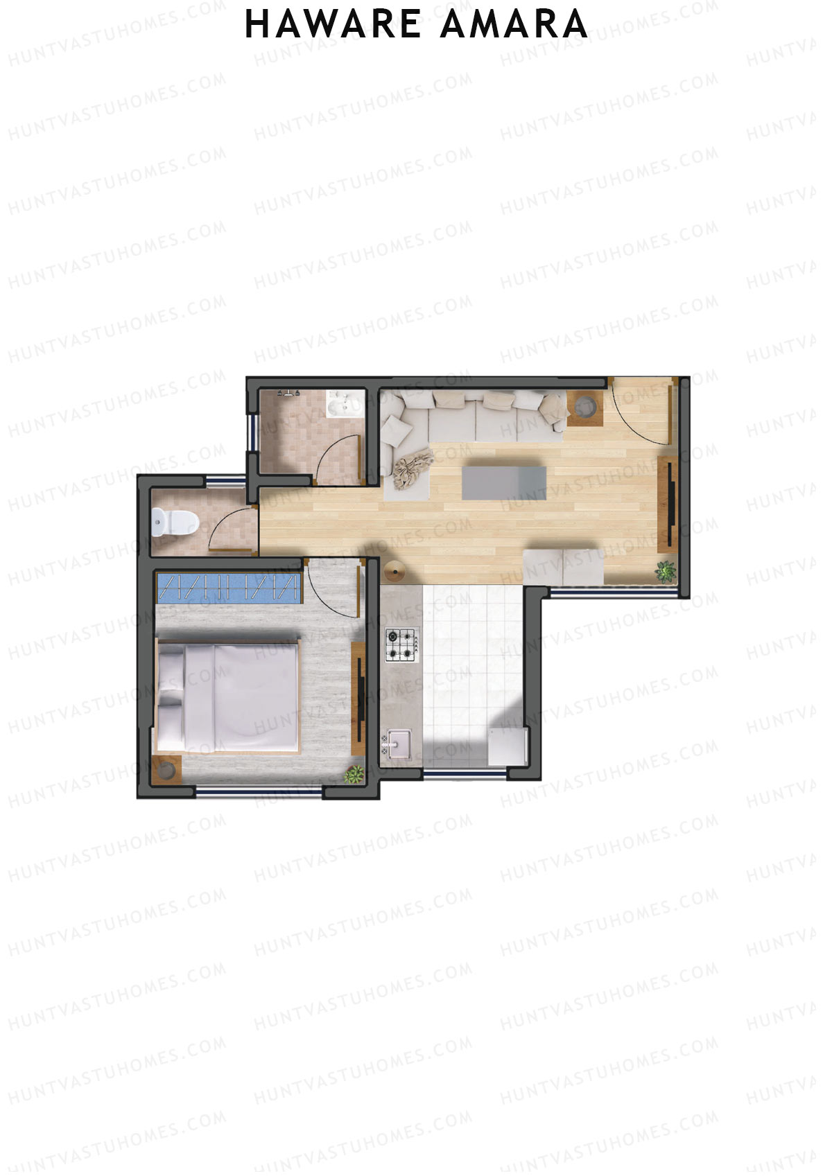 Haware Amara Wing B Unit 4 Floor Plan