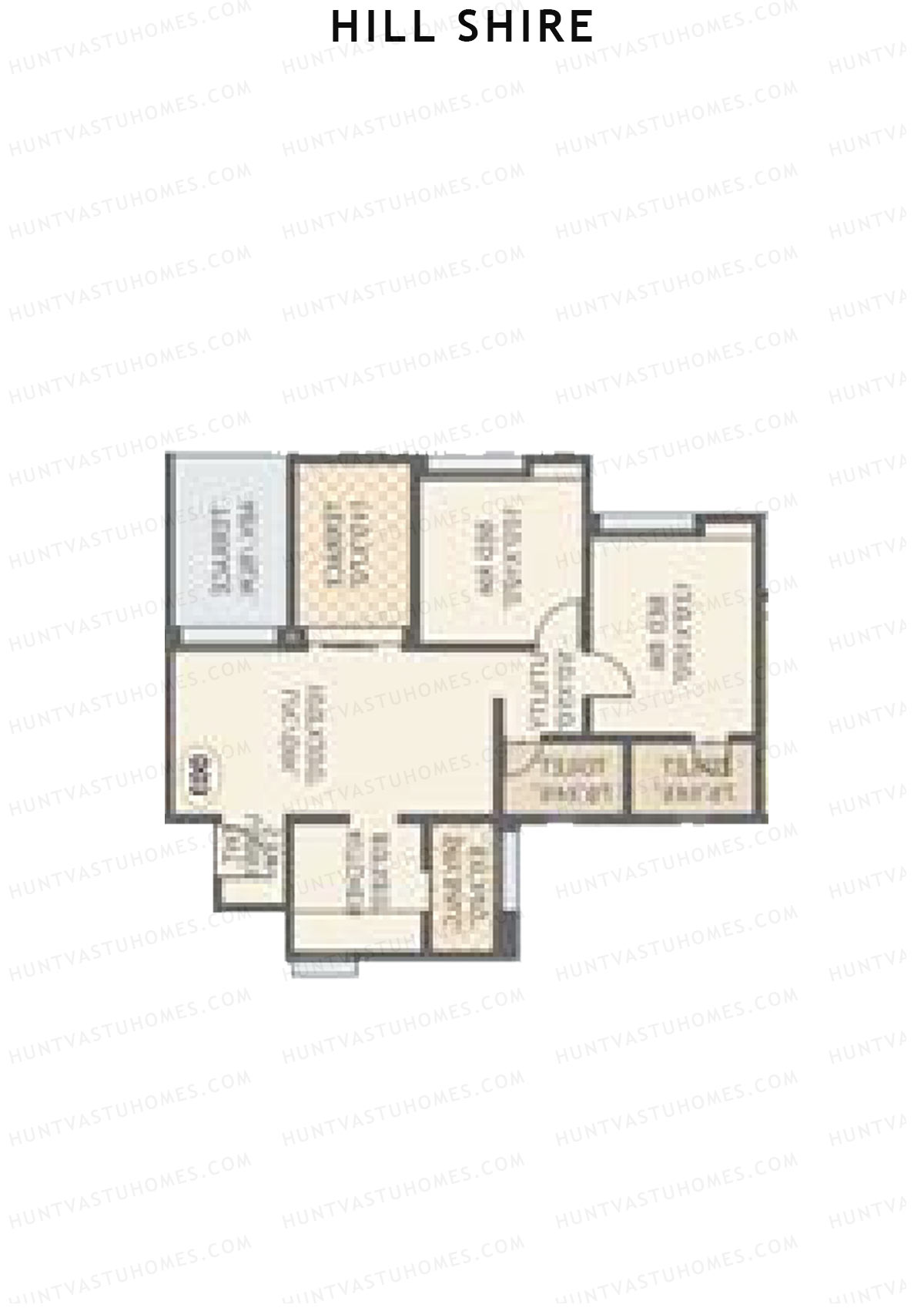 Hill Shire Tower A Unit 6 Floor Plan