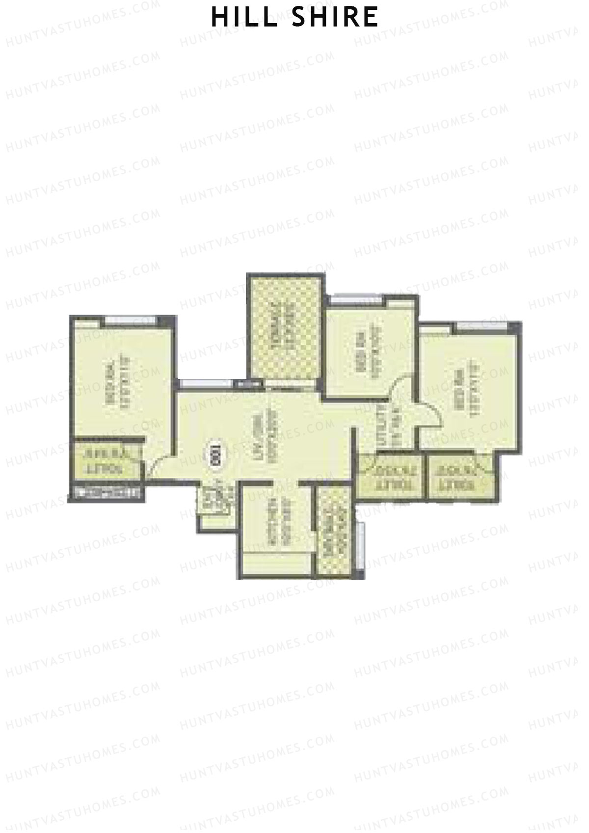 Hill Shire Tower A Unit 7 Floor Plan