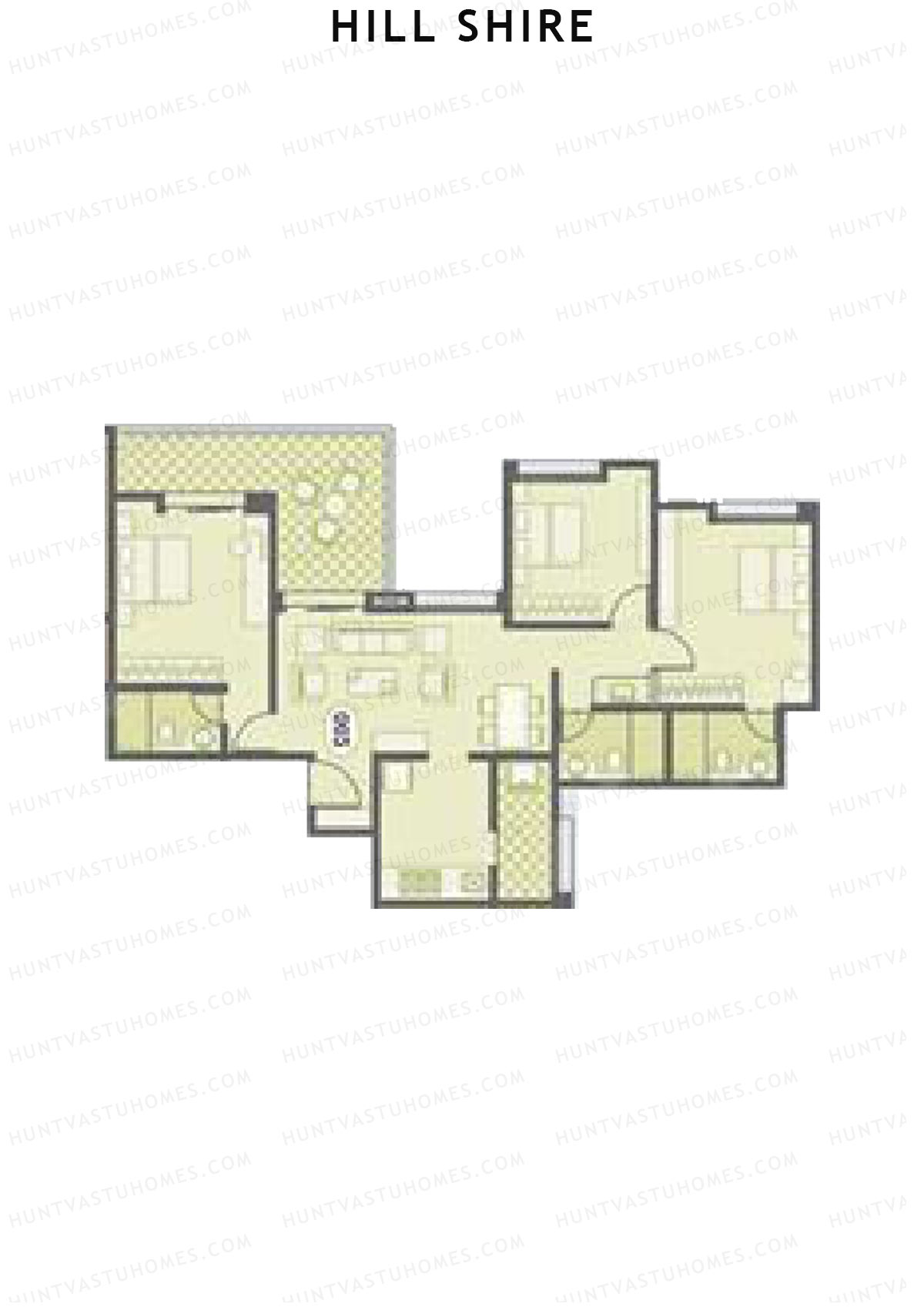 Hill Shire Tower A Unit 7 Floor Plan