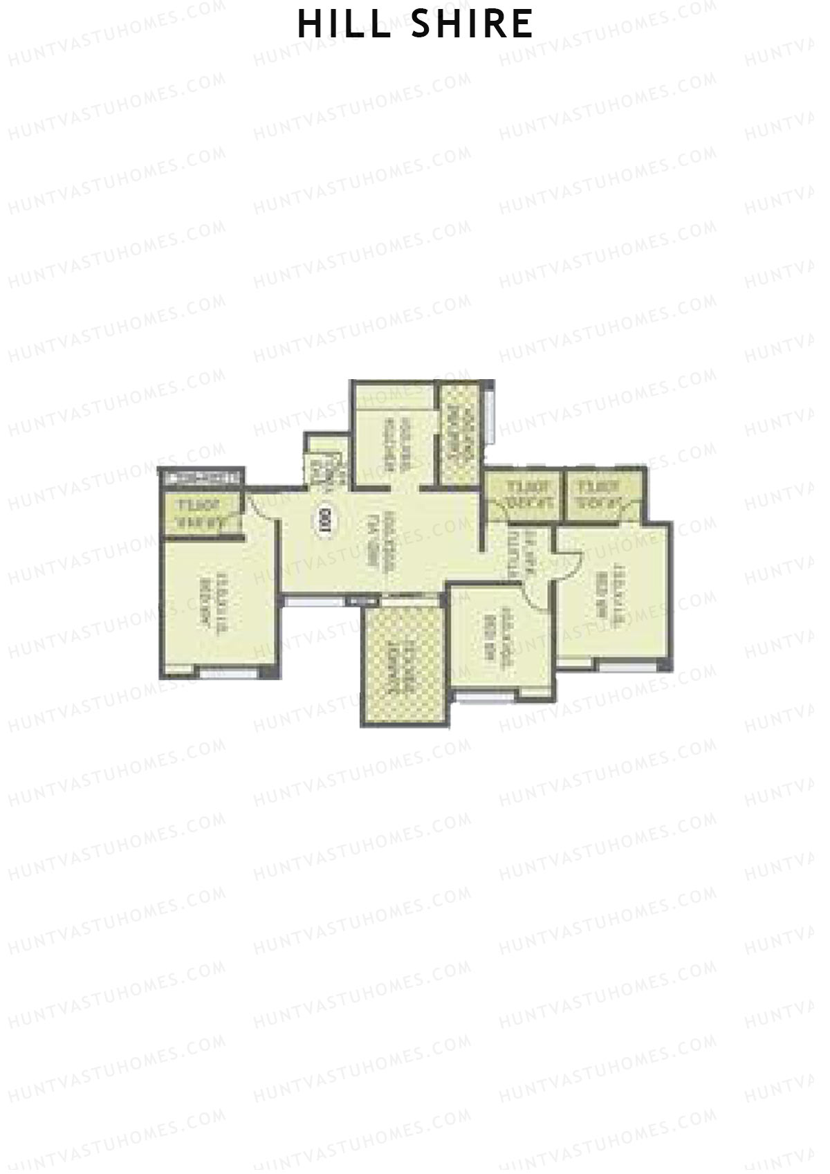 Hill Shire Tower A Unit 8 Floor Plan
