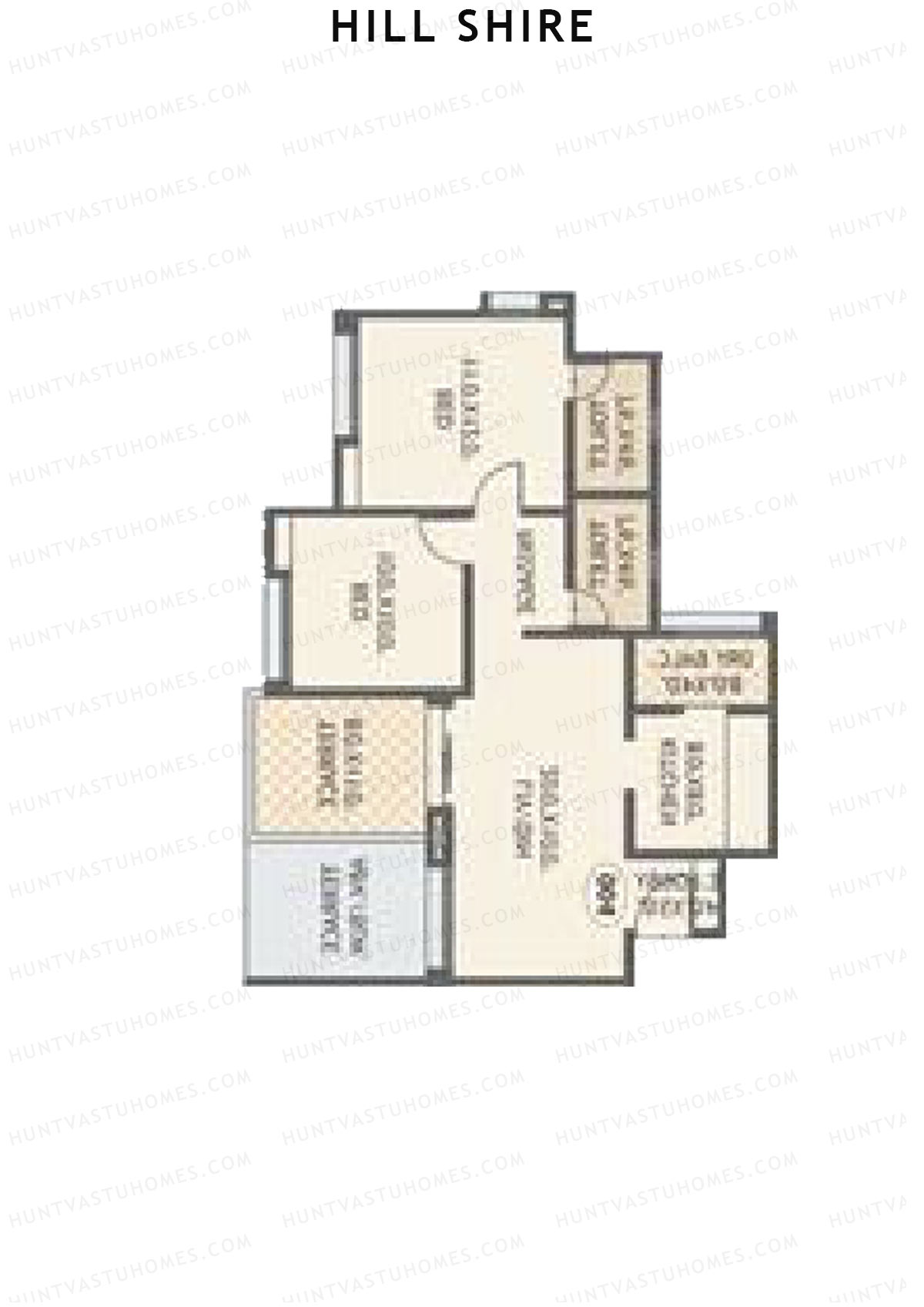 Hill Shire Tower B Unit 7 Floor Plan