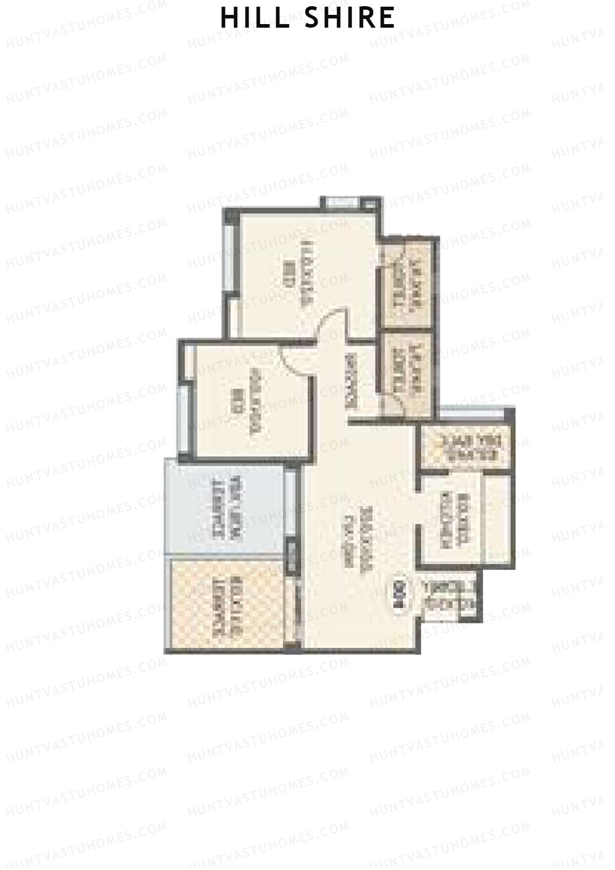 Hill Shire Tower B Unit 7 Floor Plan