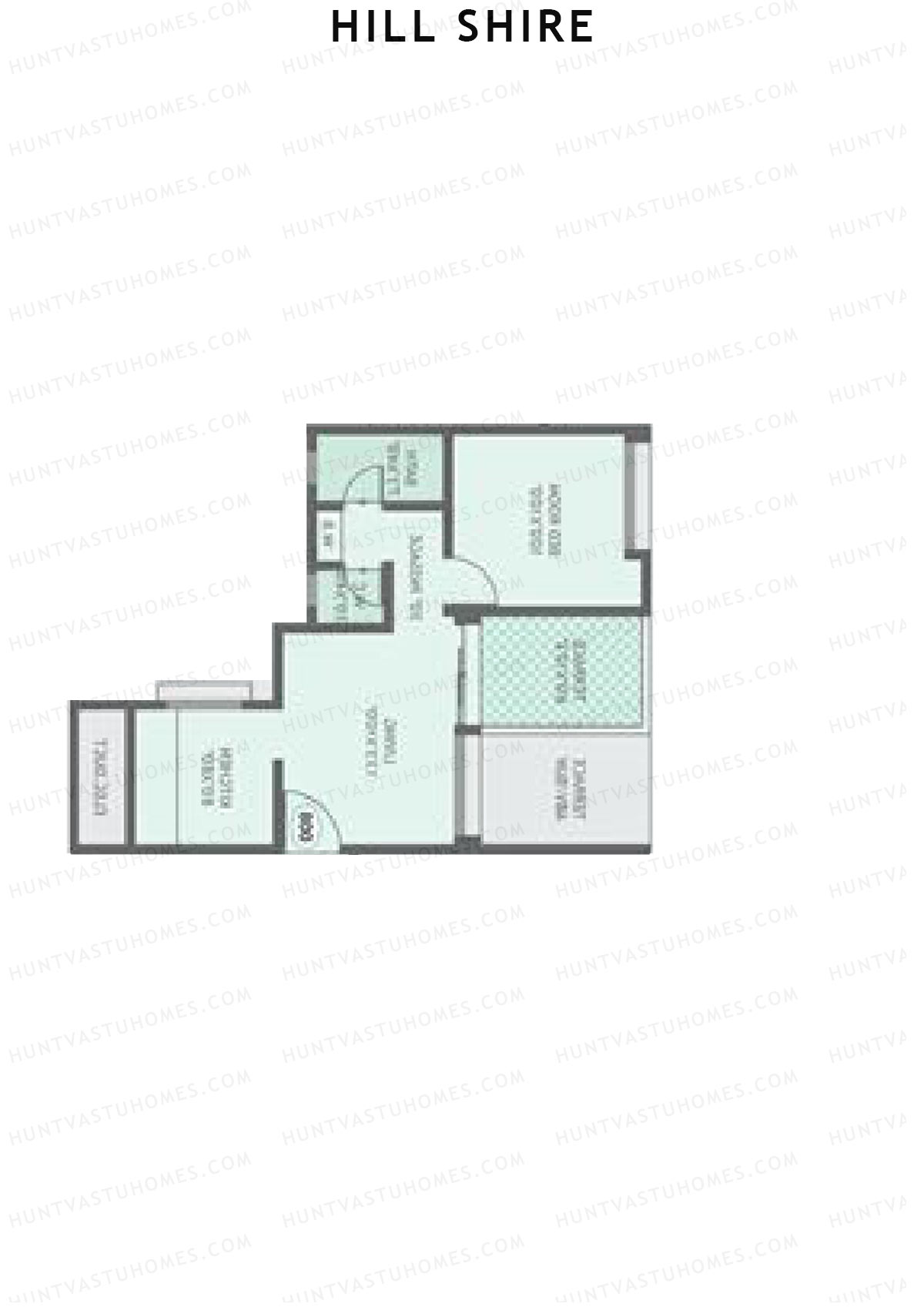 Hill Shire Tower C Unit 3 Floor Plan