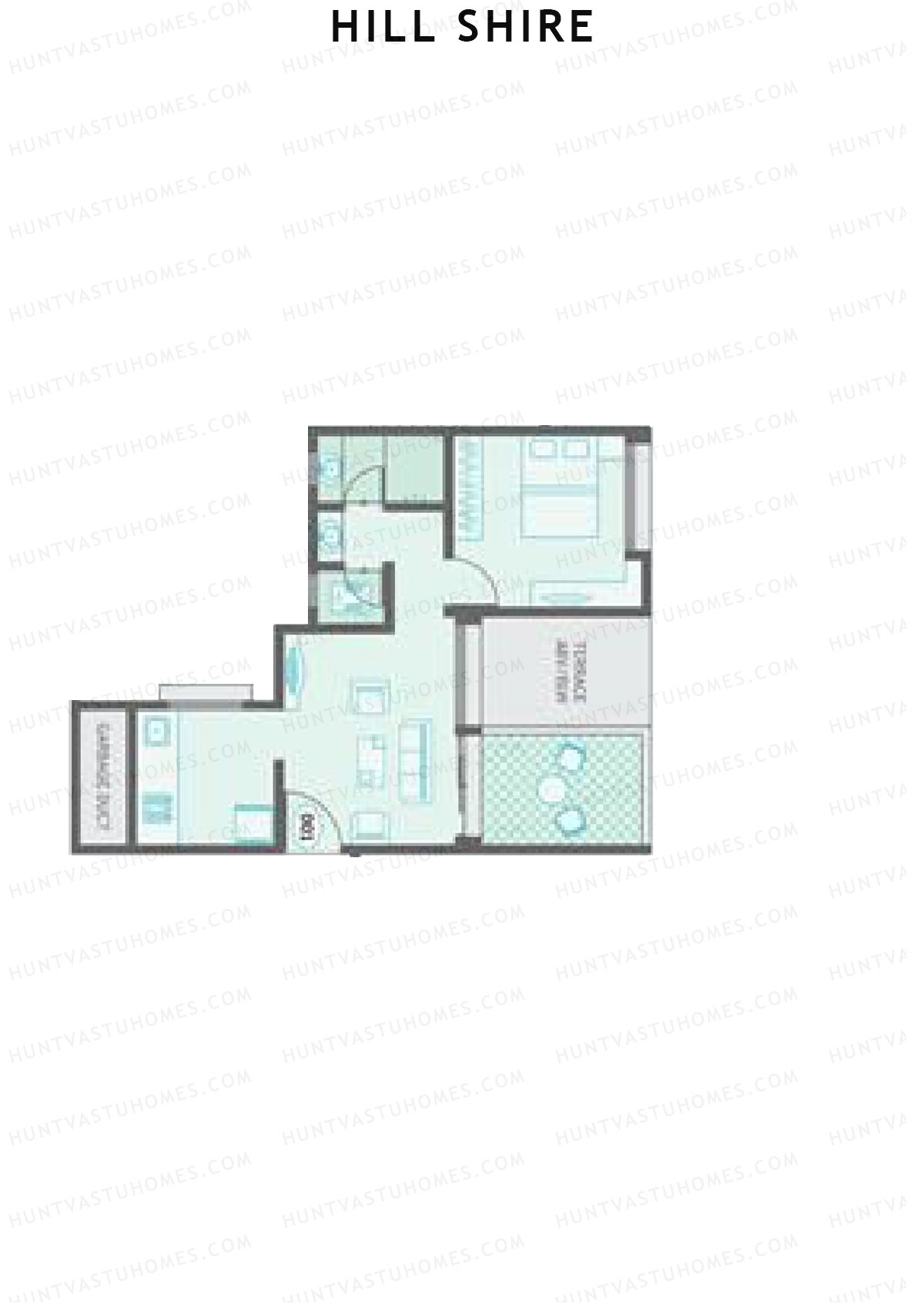 Hill Shire Tower C Unit 3 Floor Plan