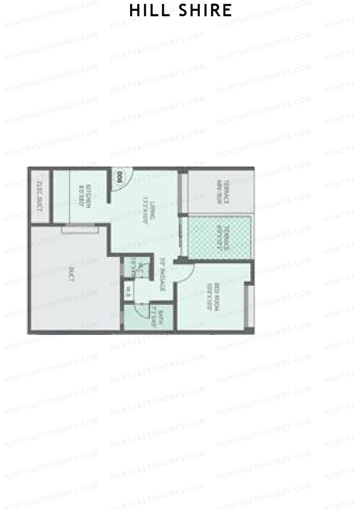 Hill Shire Tower C Unit 4 Floor Plan