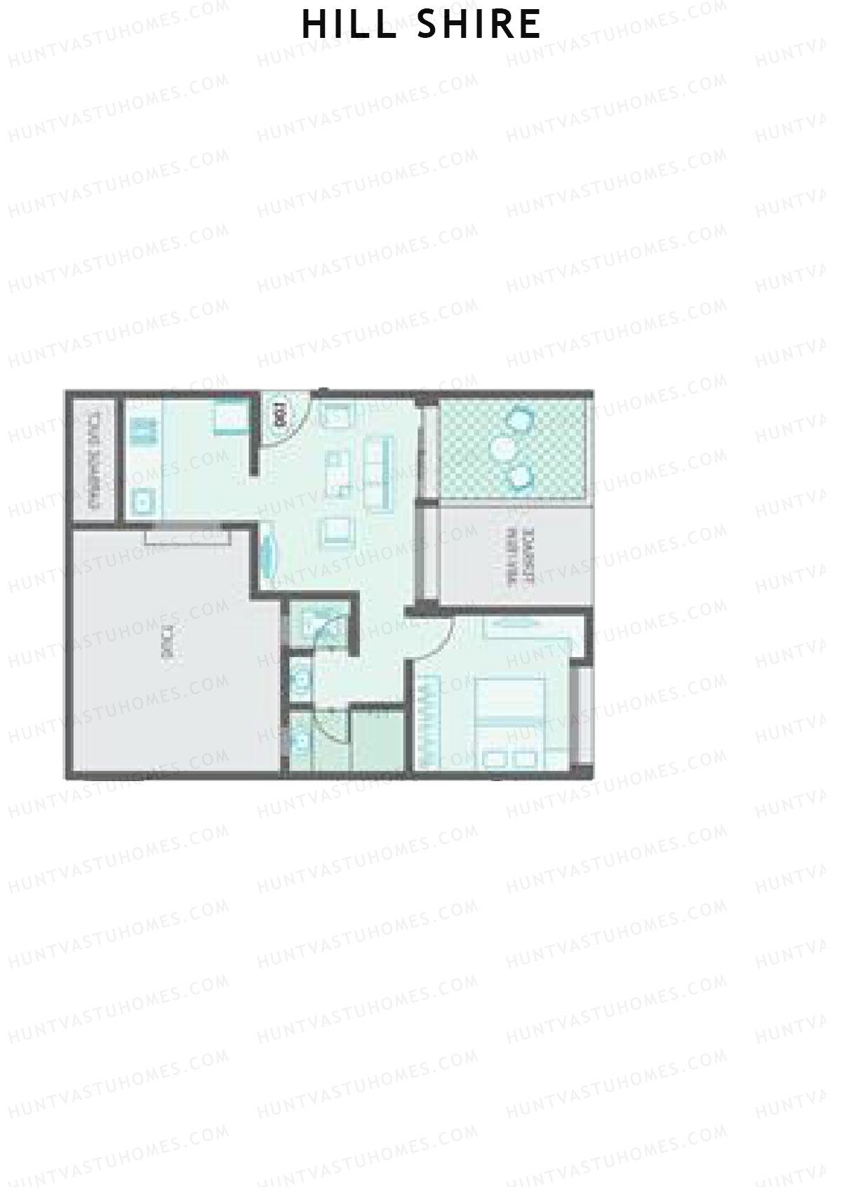 Hill Shire Tower C Unit 4 Floor Plan