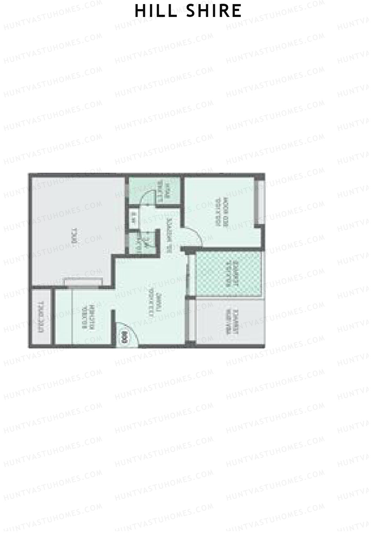 Hill Shire Tower C Unit 5 Floor Plan