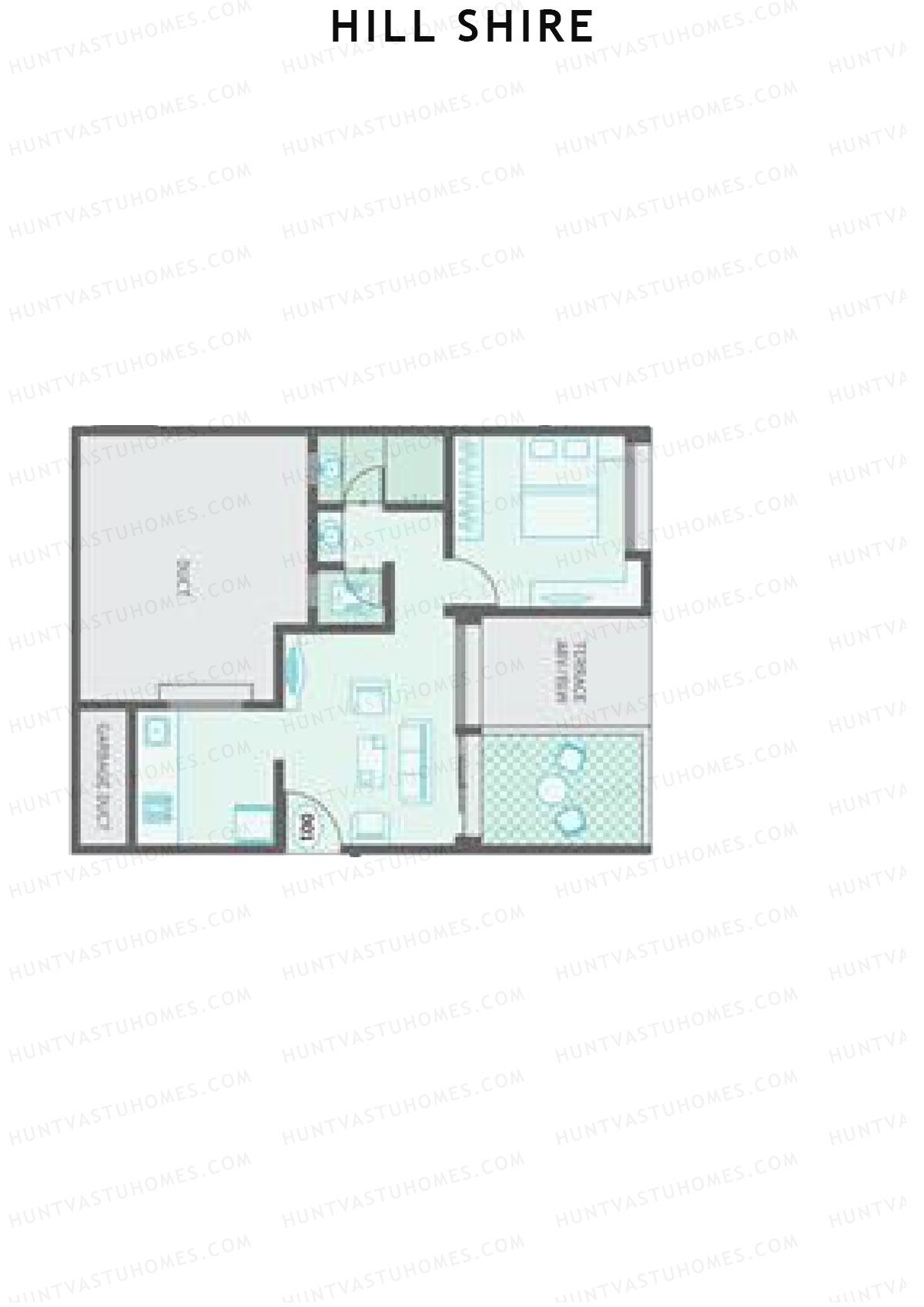 Hill Shire Tower C Unit 5 Floor Plan