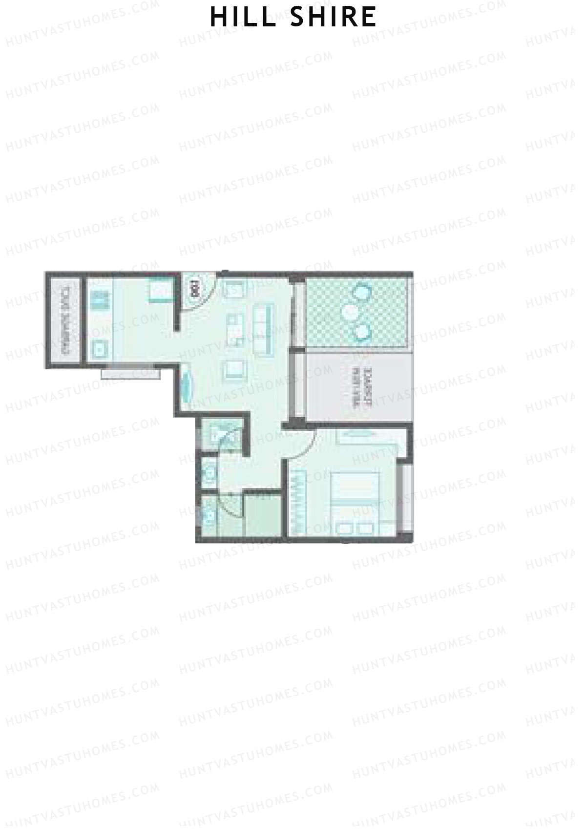 Hill Shire Tower C Unit 6 Floor Plan