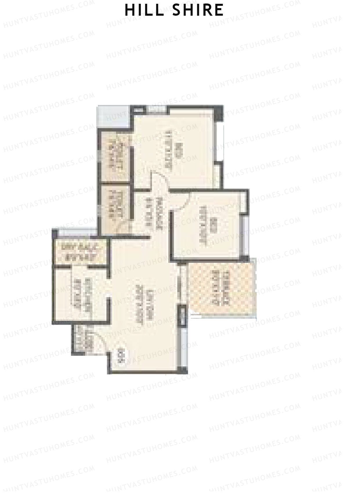 Hill Shire Tower D Unit 5 Floor Plan