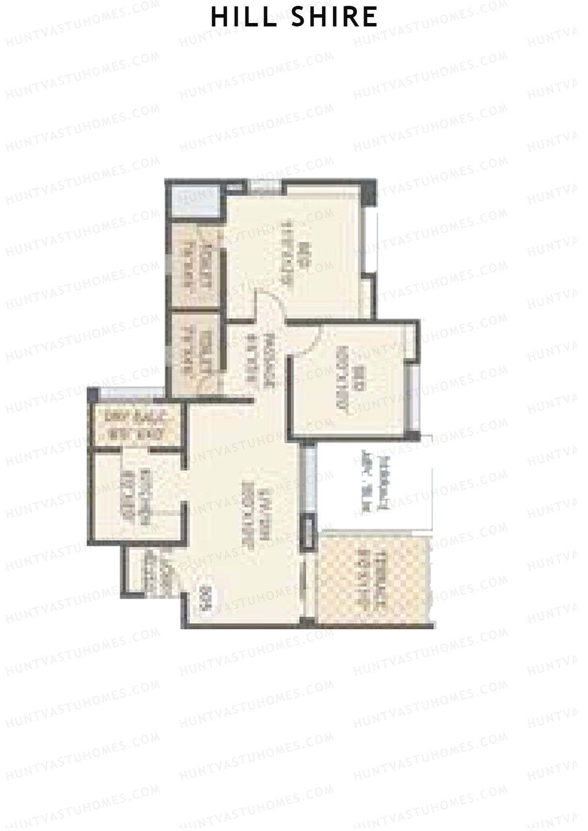 Hill Shire Tower D Unit 5 Floor Plan