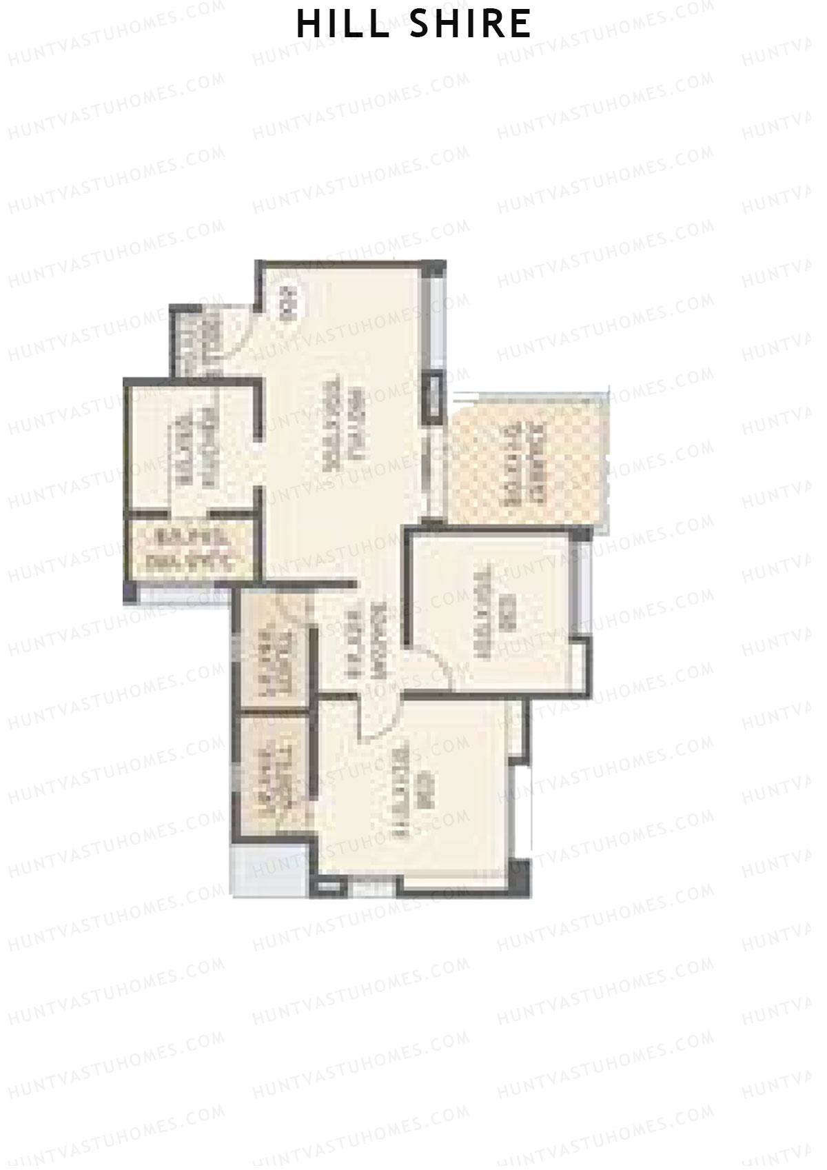 Hill Shire Tower D Unit 8 Floor Plan