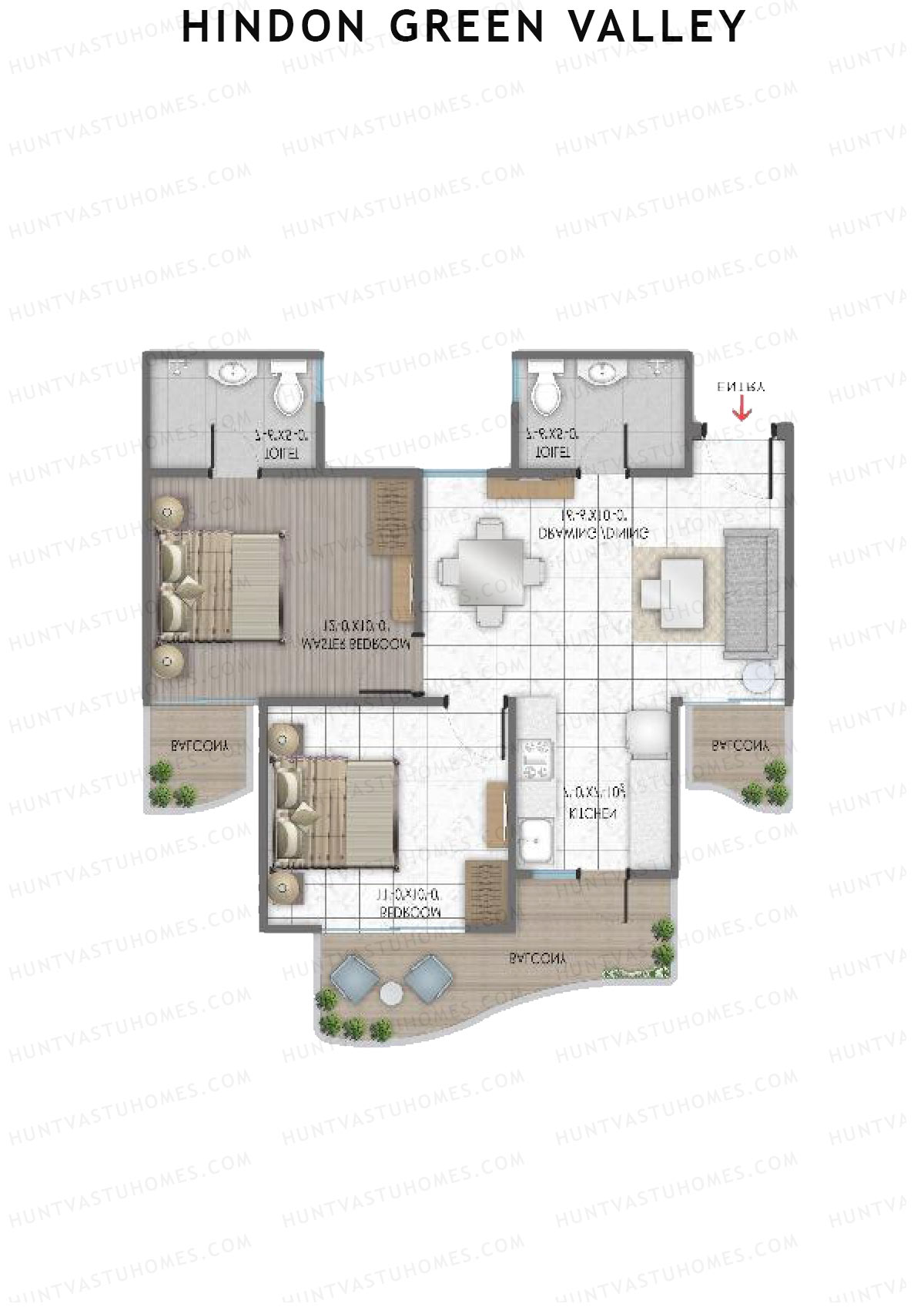 Hindon Green Valley Jasmine Unit 7 Floor Plan