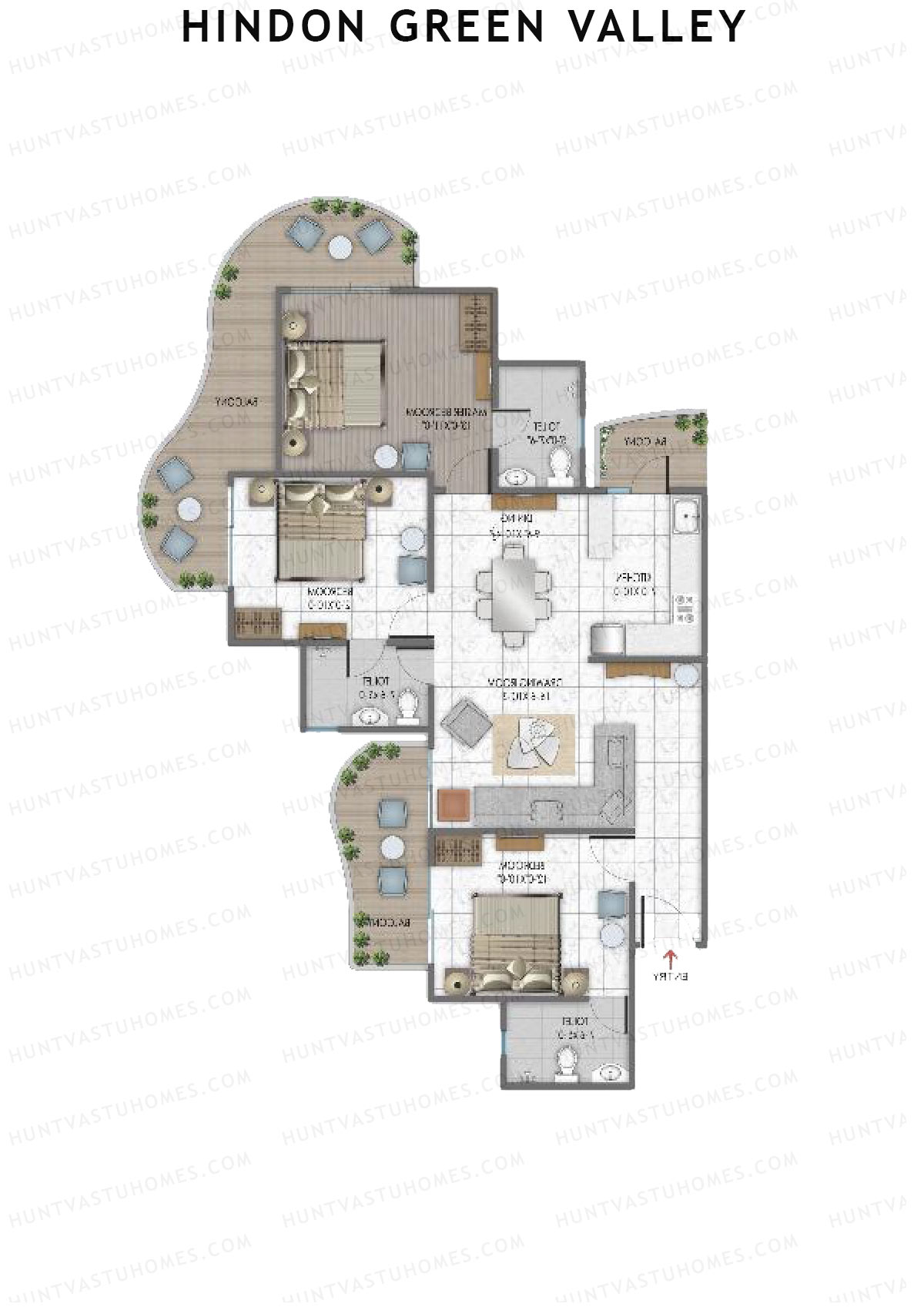 Hindon Green Valley Meadows1 Unit 1 Floor Plan