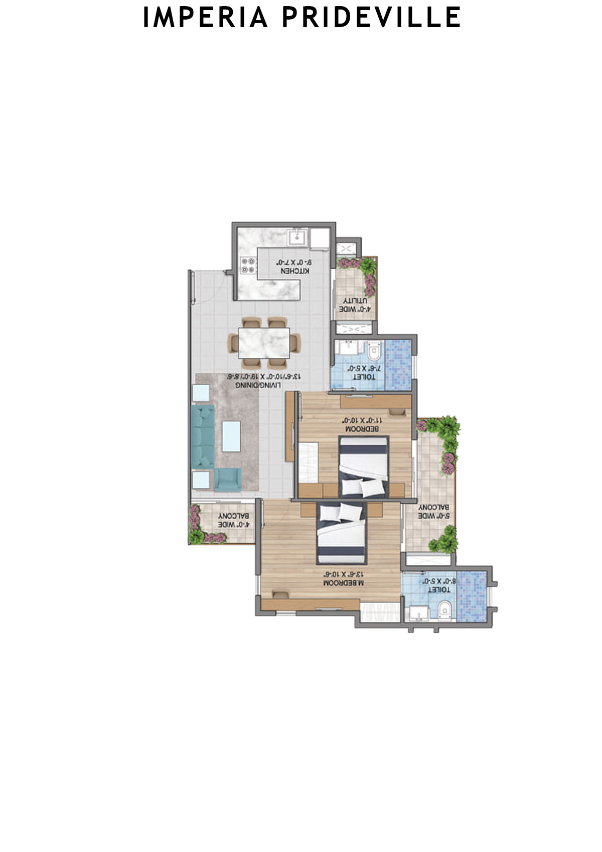 Imperia Prideville Dignity Unit 8 Floor Plan