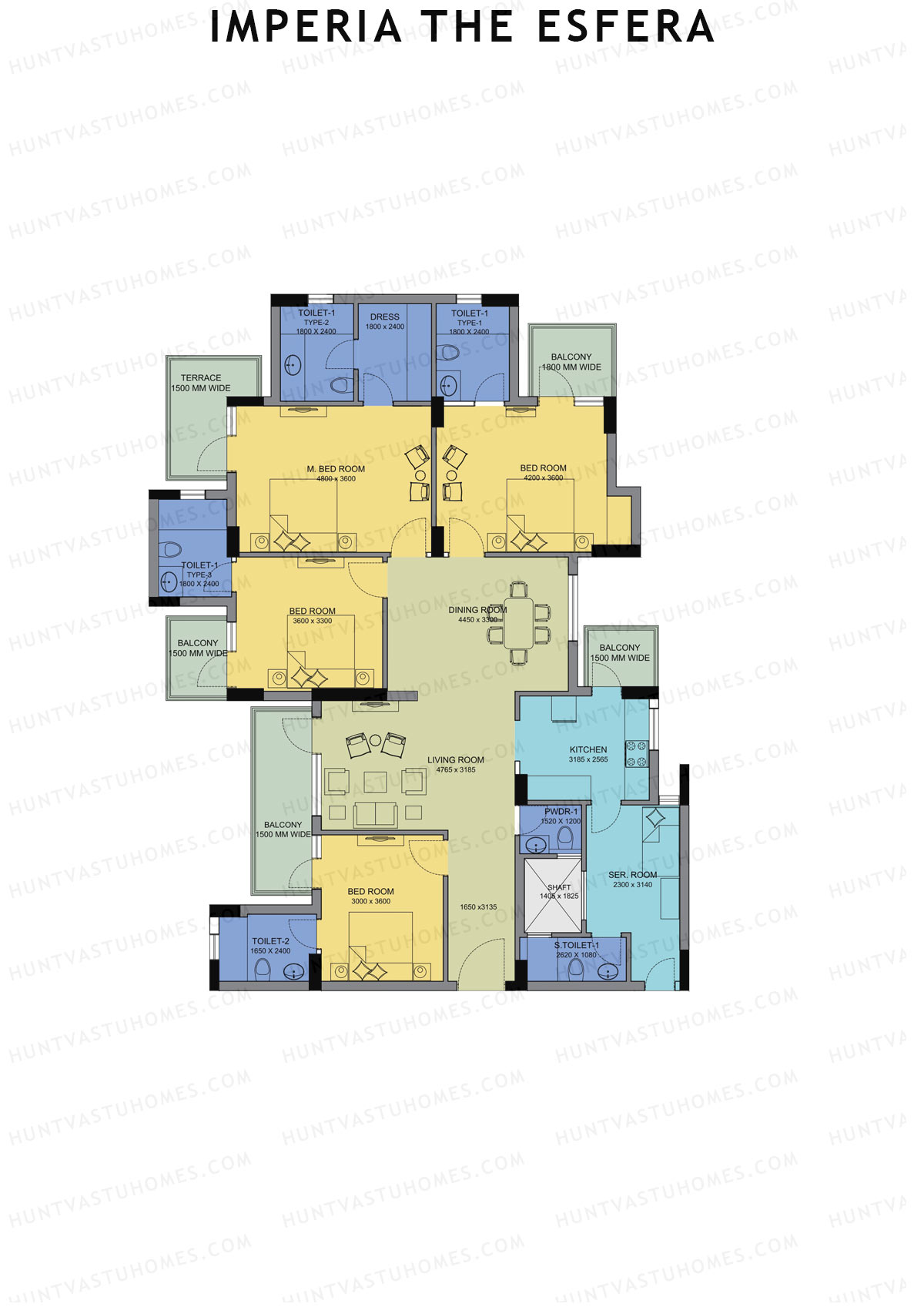 Imperia The Esfera Tower A Unit 1 Floor Plan