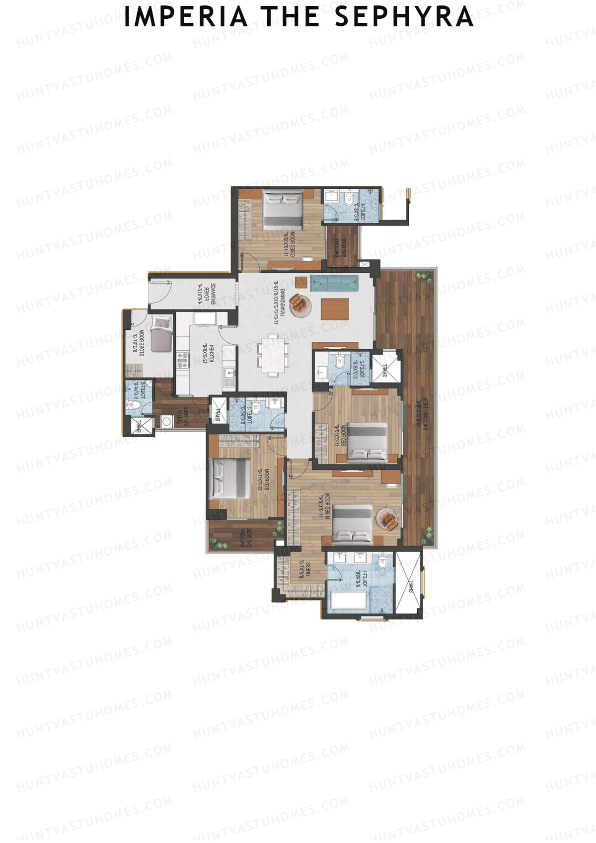 Imperia The Sephyra Tower A2 Unit 1 Floor Plan