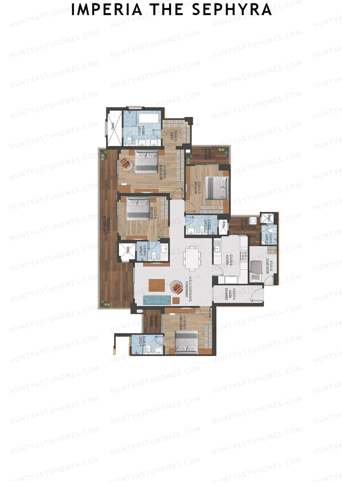 Imperia The Sephyra Tower A2 Unit 3 Floor Plan