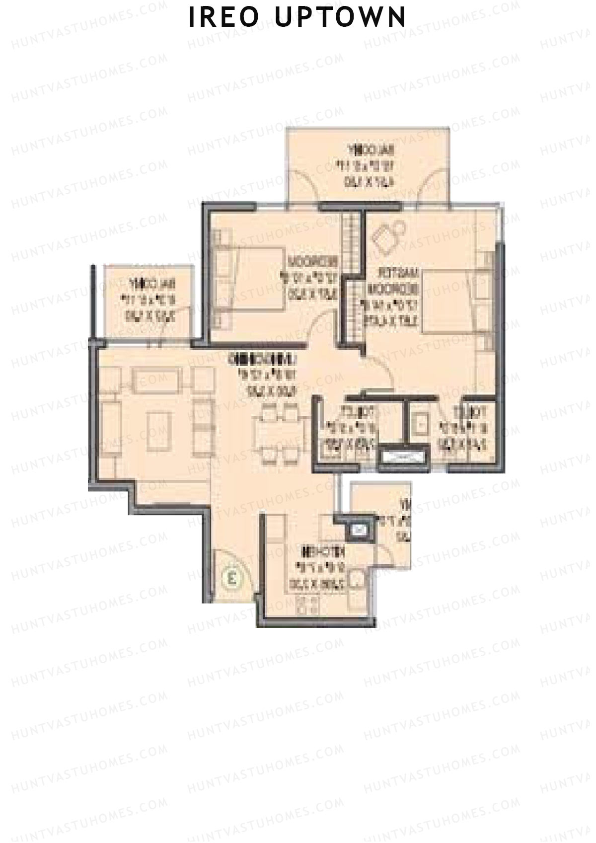 Ireo Uptown Tower A Unit 4 Floor Plan
