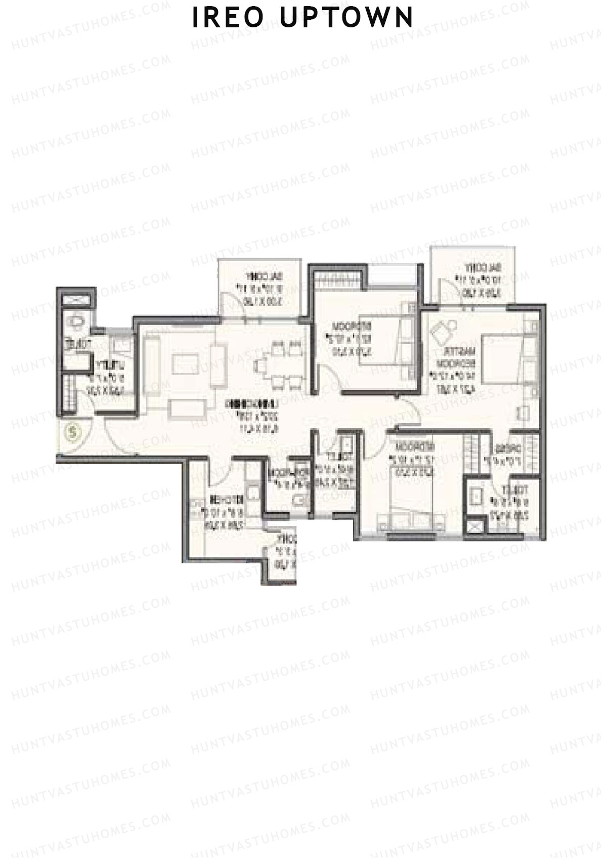 Ireo Uptown Tower A Unit 5 Floor Plan